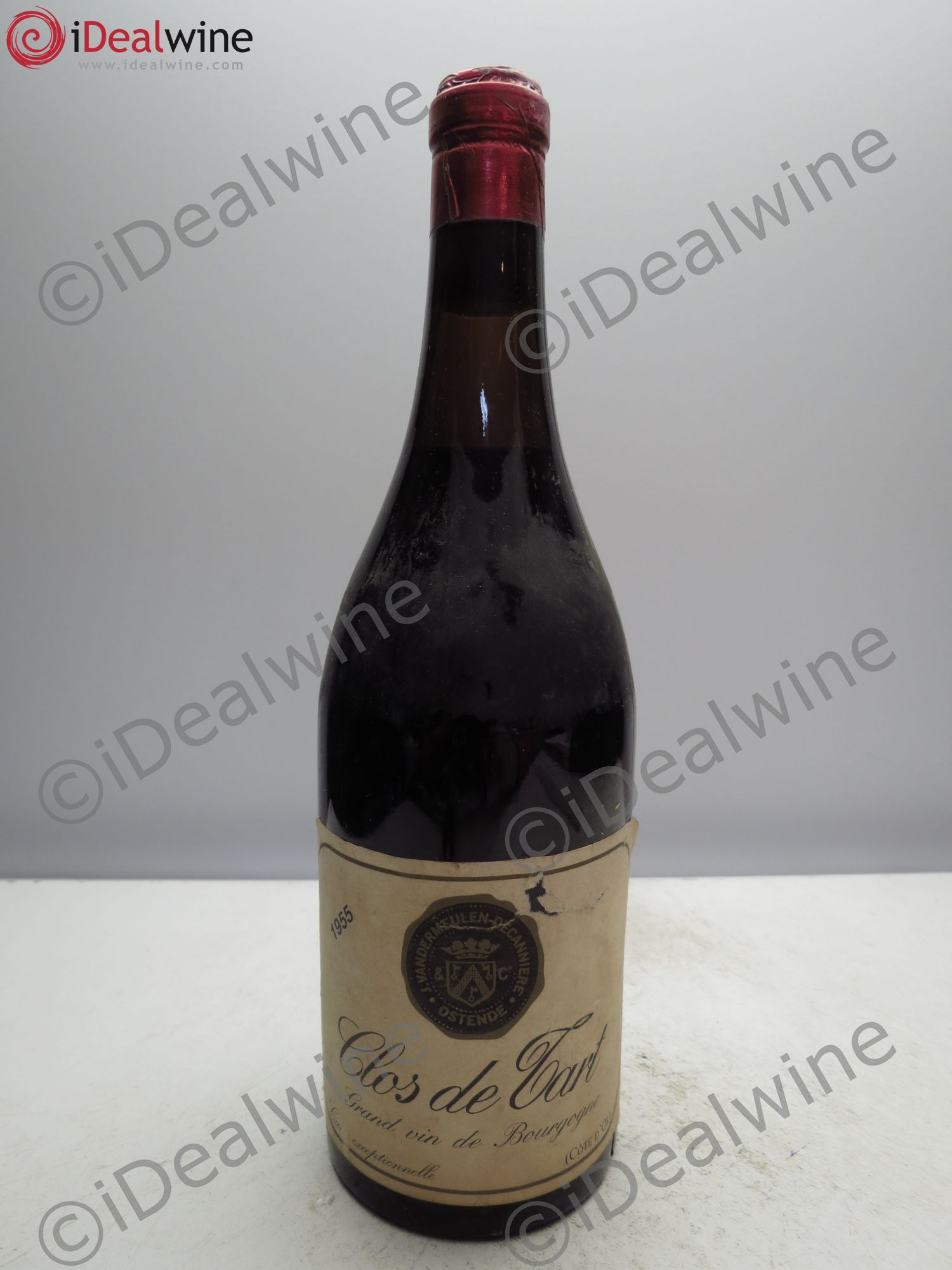 Bourgogne Clos de Tart Cuvée Exceptionnelle. Mise Négoce Ostende 1955 - Posten von 1 Flasche - 0