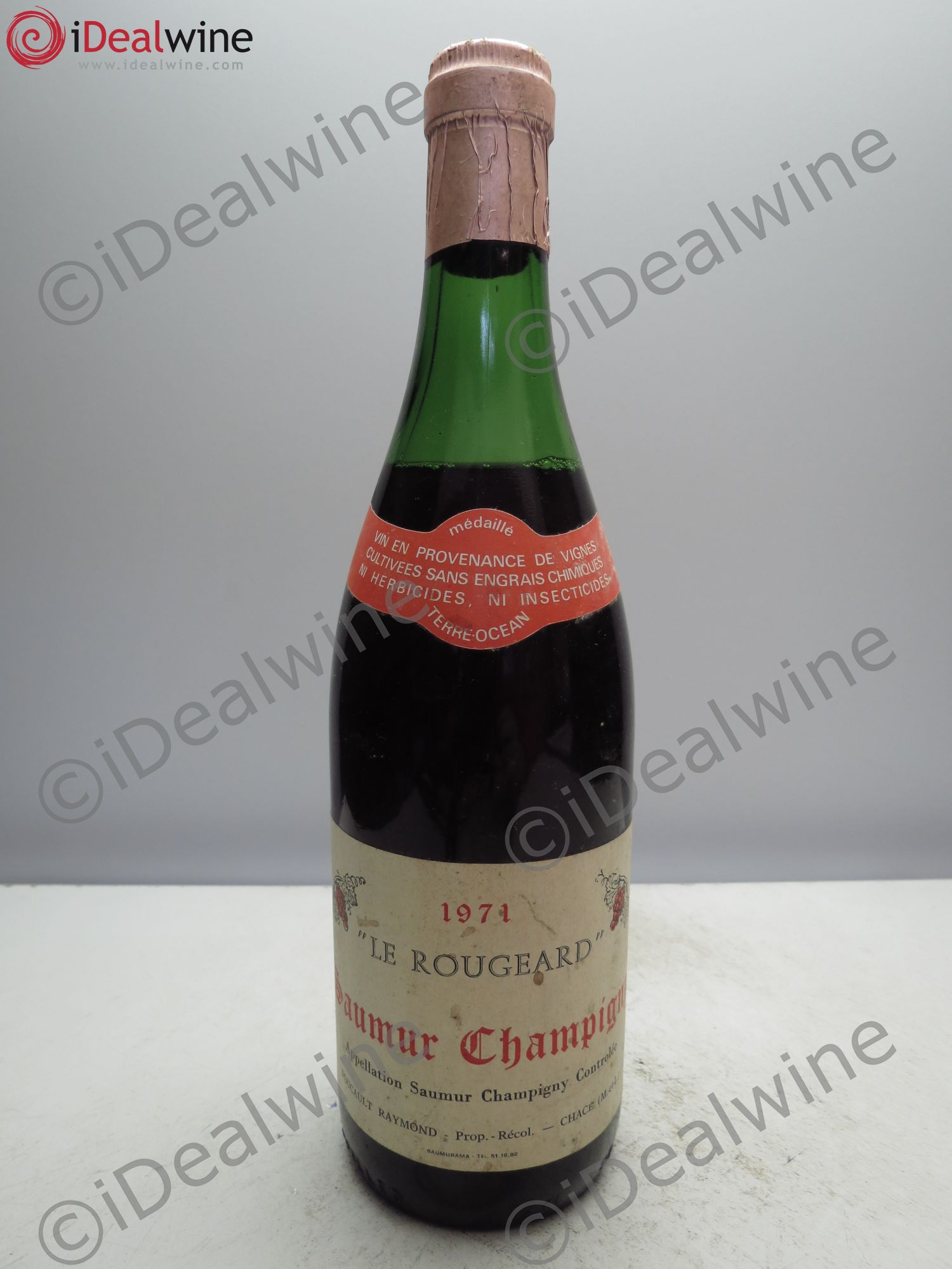 Saumur-Champigny Le Rougeard. Raymond Foucault. Clos Rougeard 1971 - Lot de 1 bouteille - 0