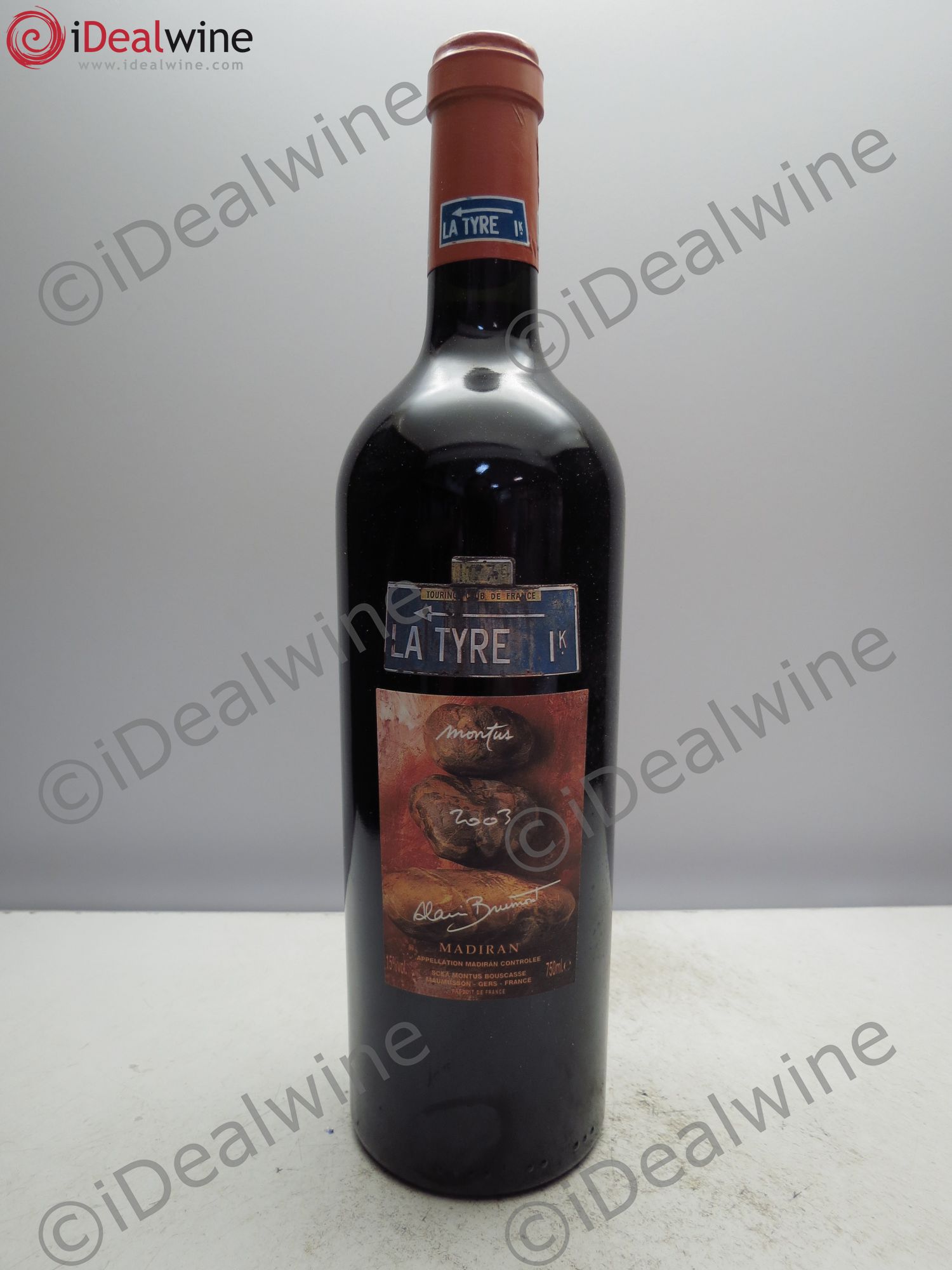 Madiran Château Montus-La Tyre Alain Brumont 2003 - Lot de 1 bouteille - 0