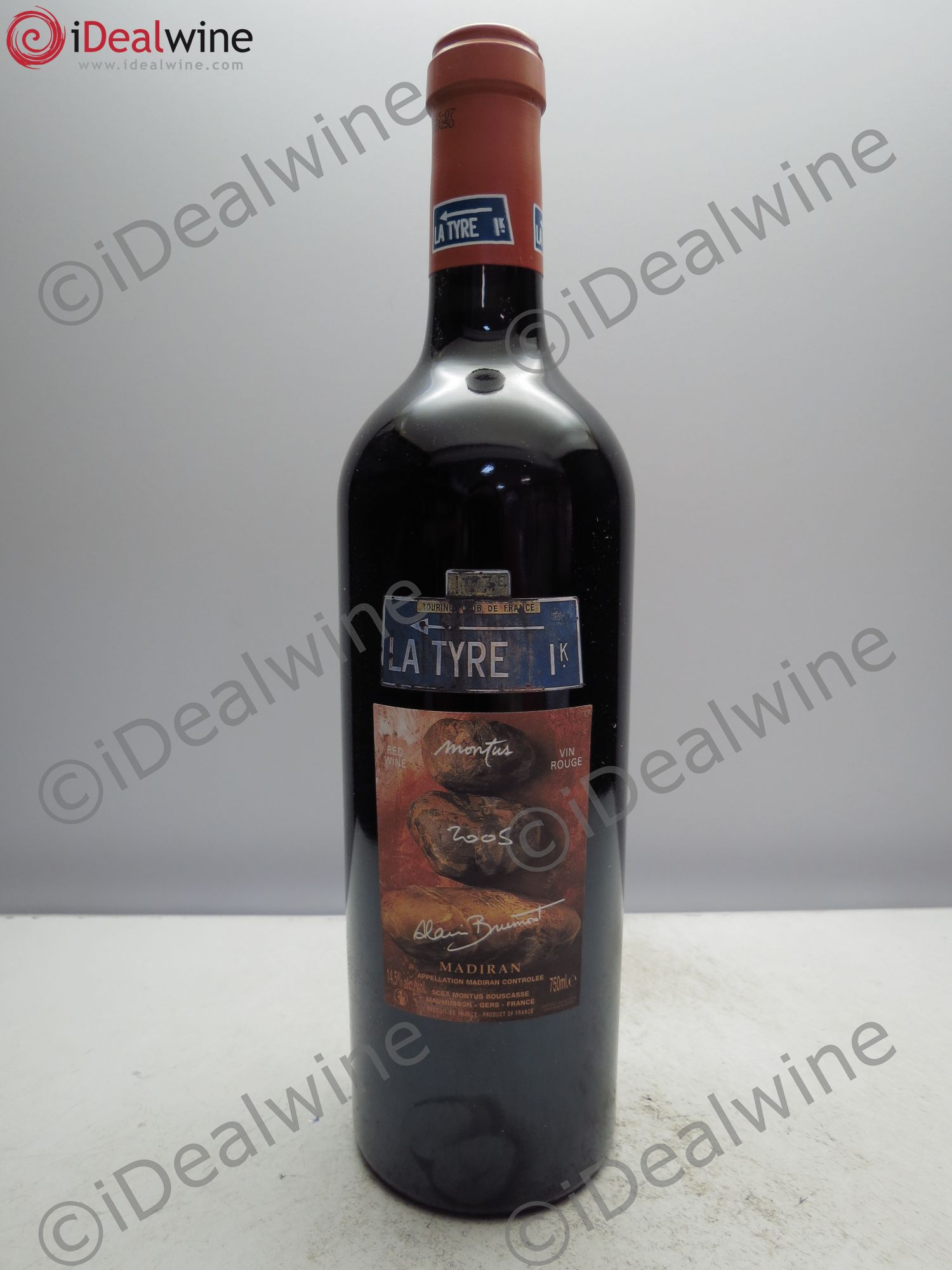 Madiran Château Montus-La Tyre Alain Brumont 2005 - Lot de 1 bouteille - 0