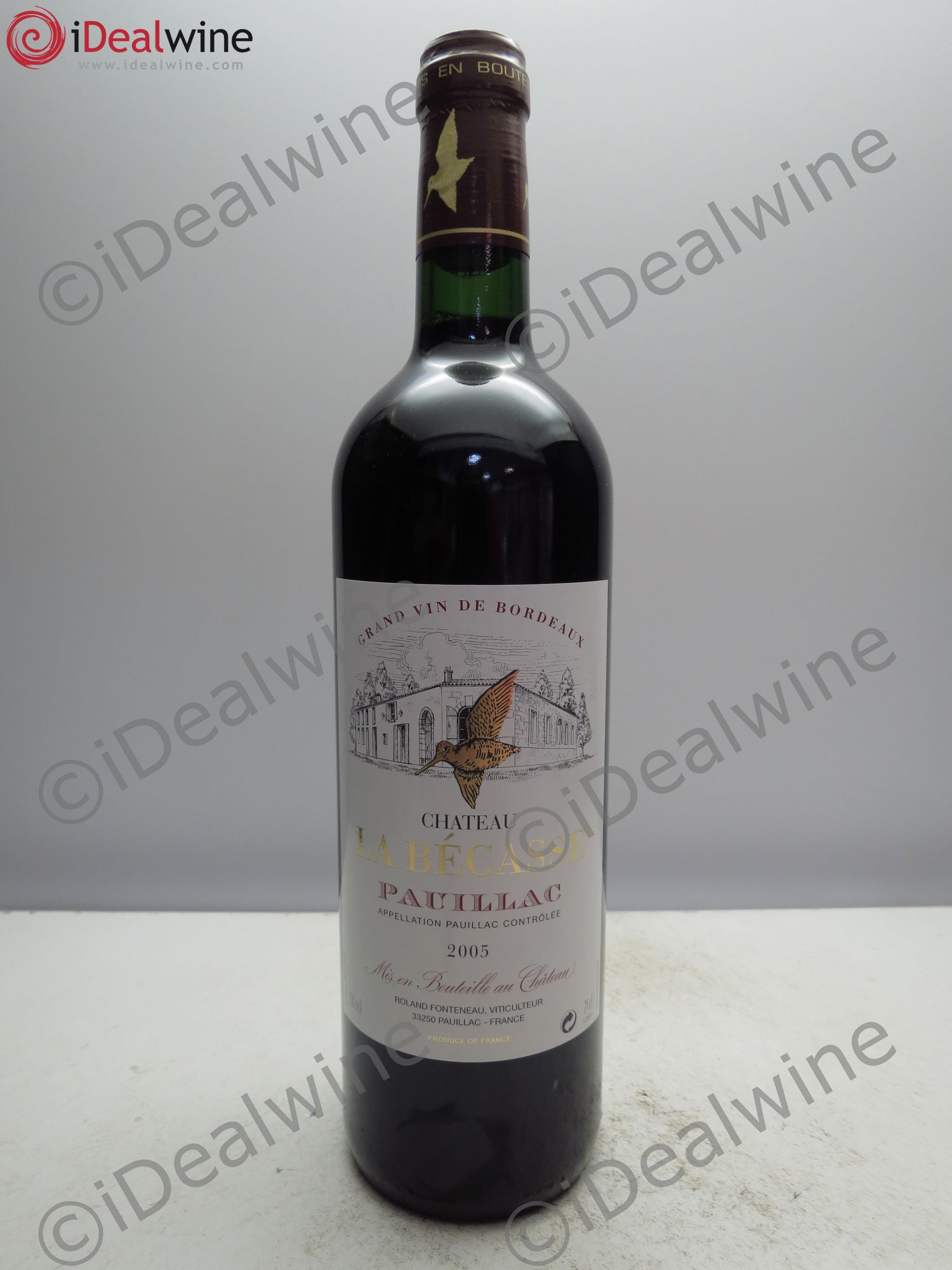 Château la Bécasse 2005 - Lot de 1 bouteille - 0