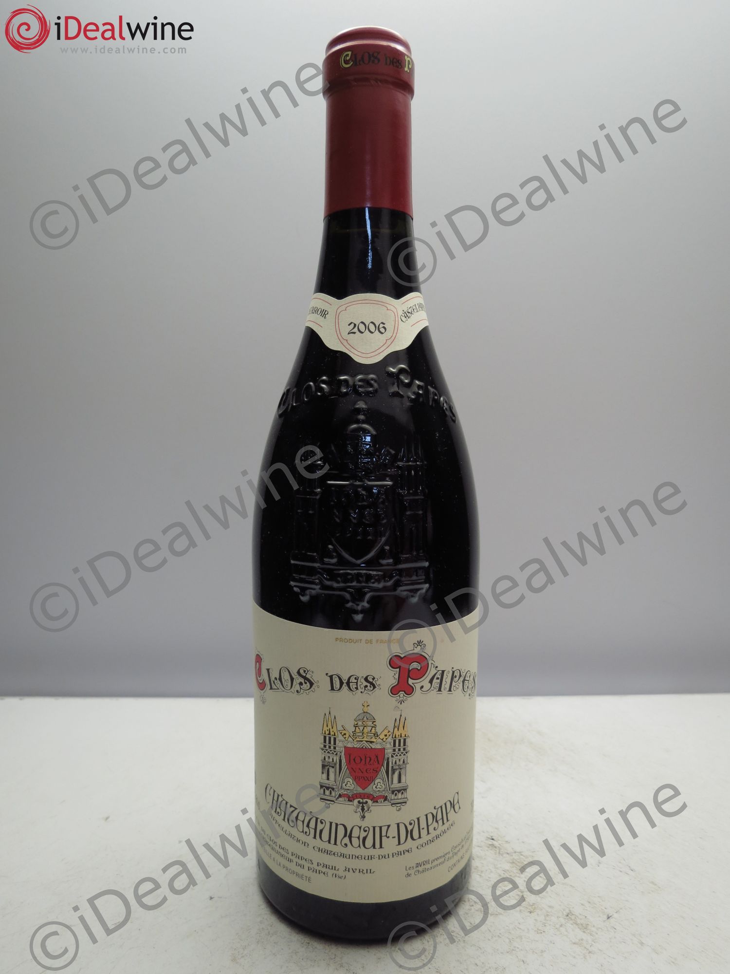 Châteauneuf-du-Pape Clos des Papes - Paul Avril 2006 - Lot de 6 bouteilles - 0