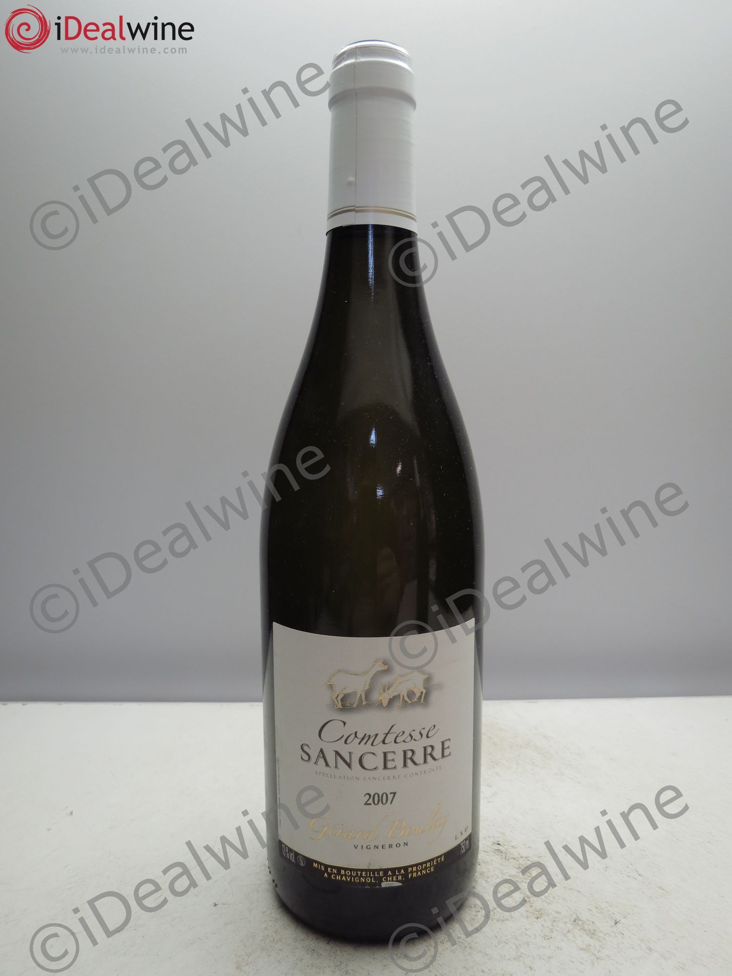 Sancerre Gérard Boulay. 'Cuvée Comtesse' 2007 - Posten von 6 Flaschen - 0