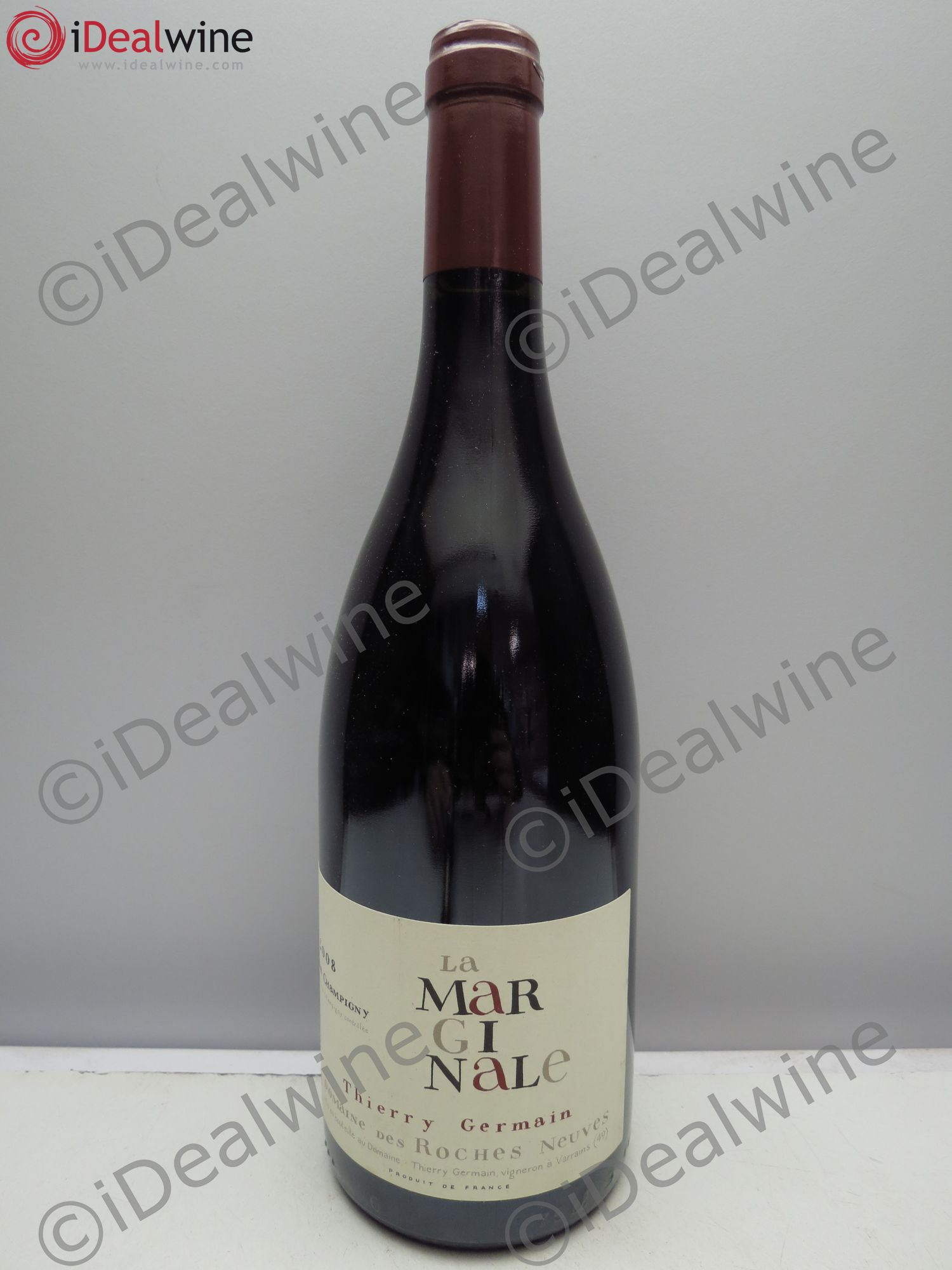 Saumur-Champigny La Marginale Domaine des Roches Neuves - Thierry Germain 2008 - Lot de 1 bouteille - 0