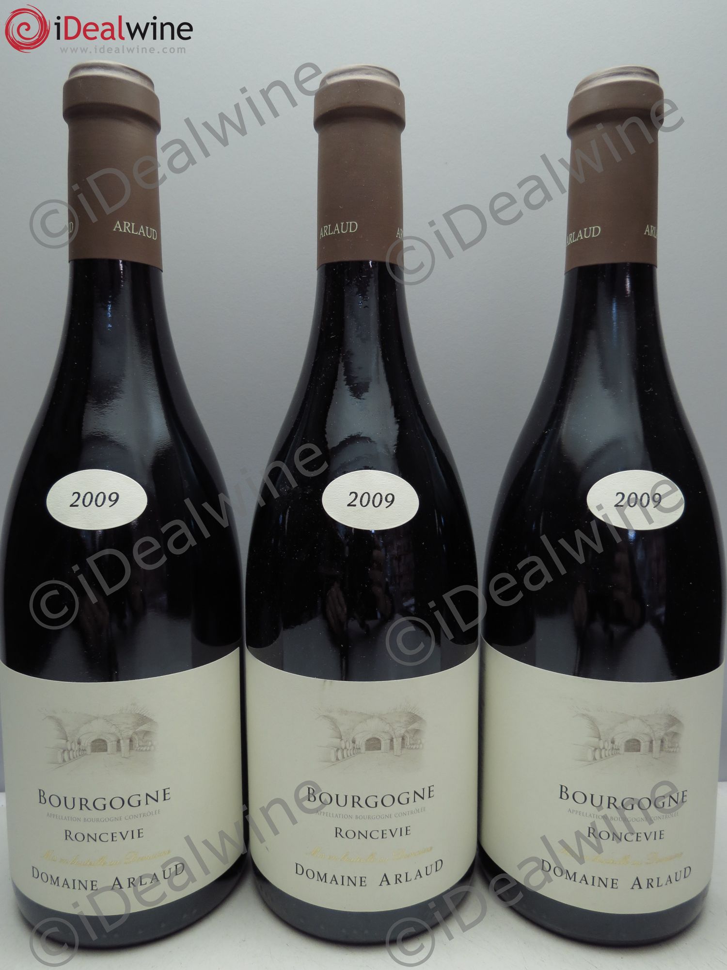 Bourgogne Domaine Arlaud 'Roncevie' 2009 - Posten von 3 Flaschen - 0