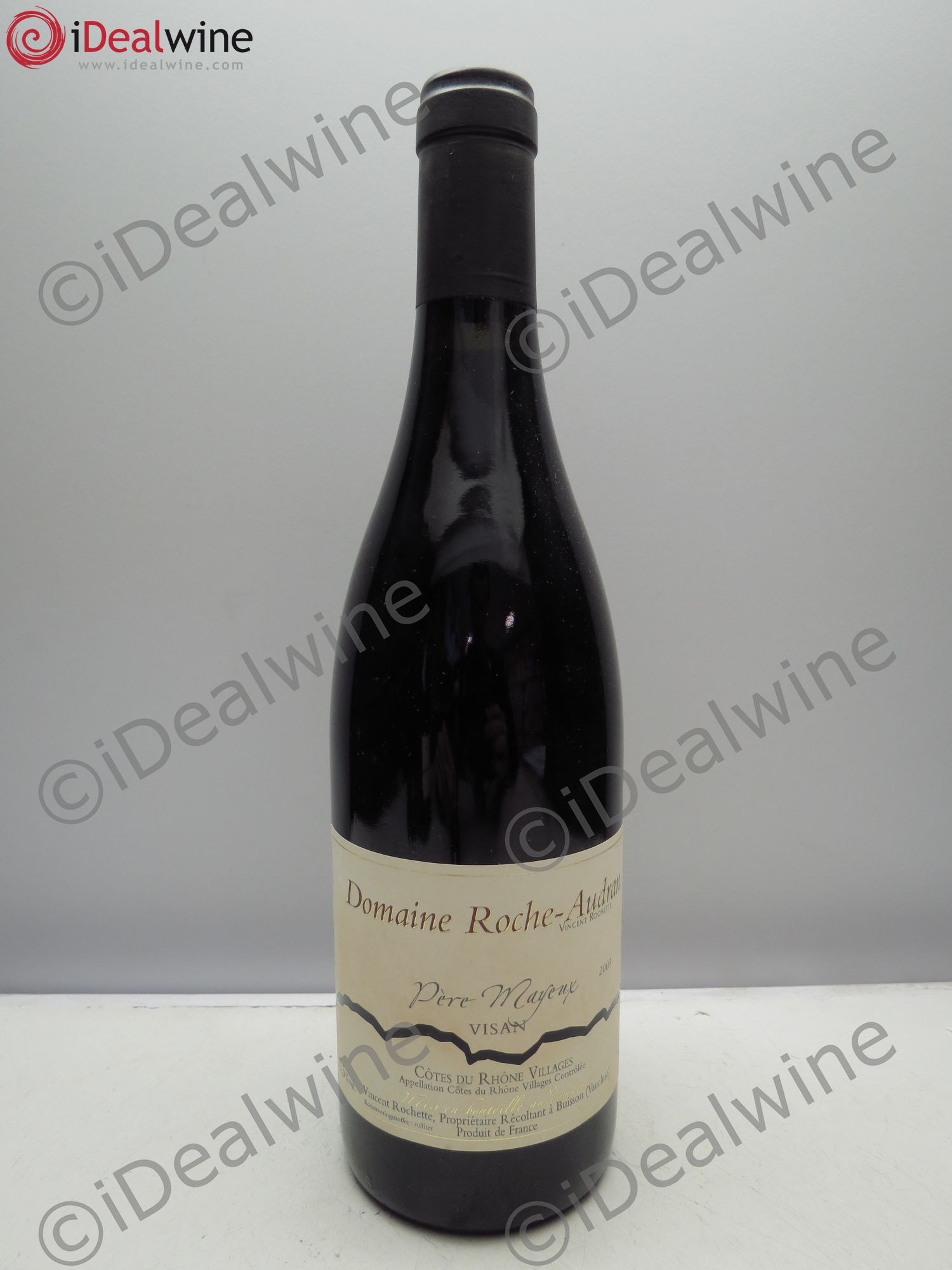 Côtes-du-Rhône Domaine Roche Audran, Père Mayeux, Visan (sans prix de réserve / no reserve) 2003 - Posten von 1 Flasche - 0