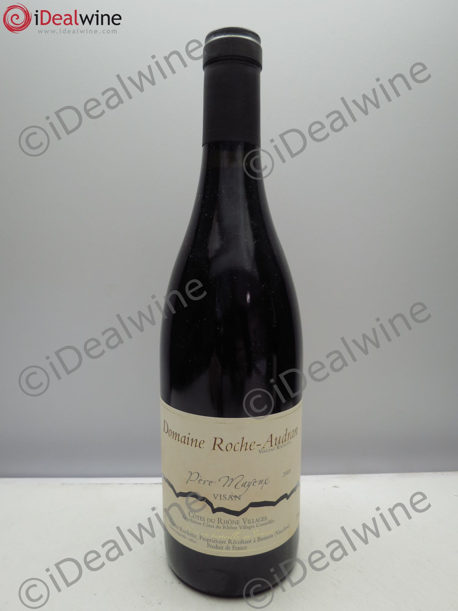 Côtes-du-Rhône Domaine Roche Audran, Père Mayeux, Visan (sans prix de réserve / no reserve) 2003 - Posten von 1 Flasche - 0