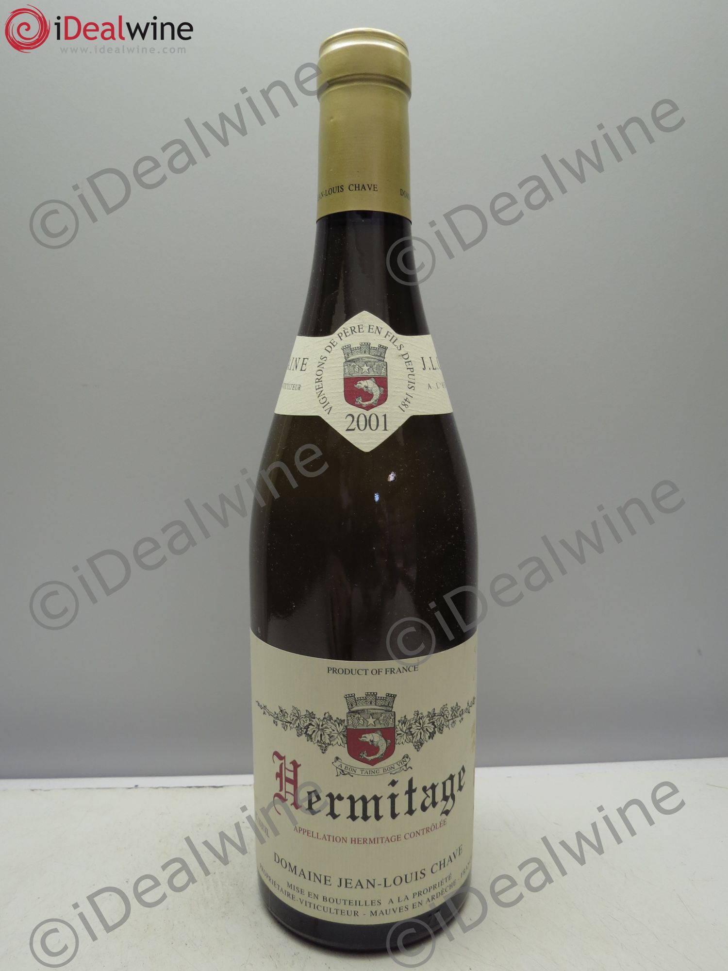 Hermitage Jean-Louis Chave 2001 - Lot de 1 bouteille - 0