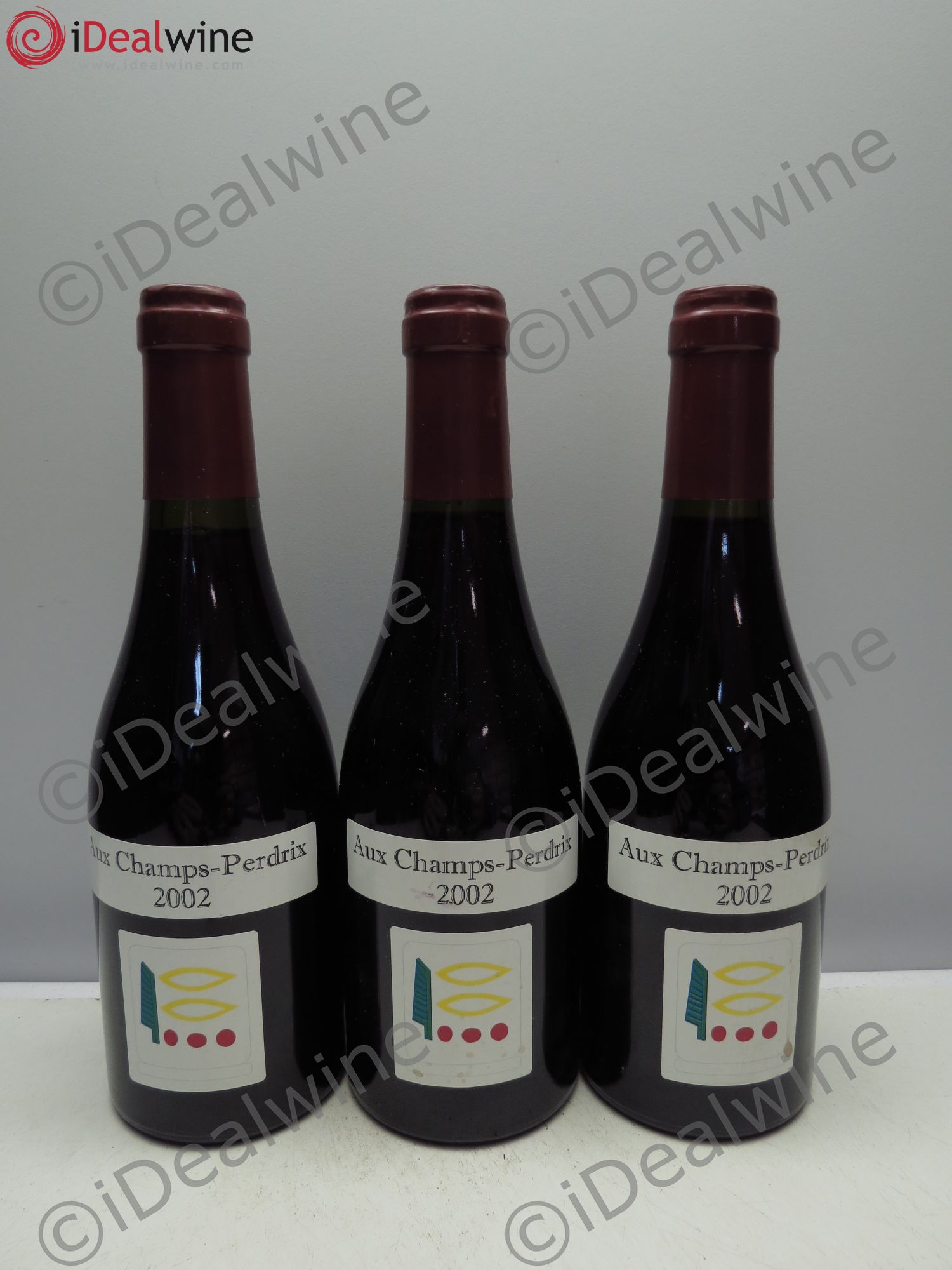 Vosne-Romanée 1er Cru 2002 - Lot de 3 demi bouteilles - 0