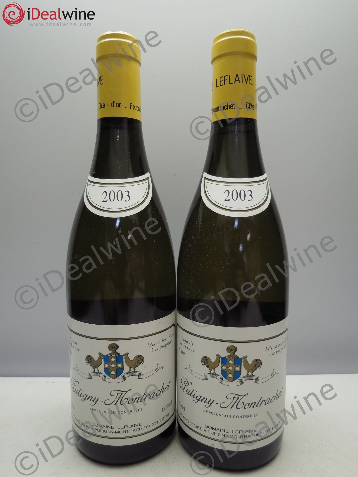 Puligny-Montrachet Leflaive (Domaine) 2003 - Lot de 2 bouteilles - 0