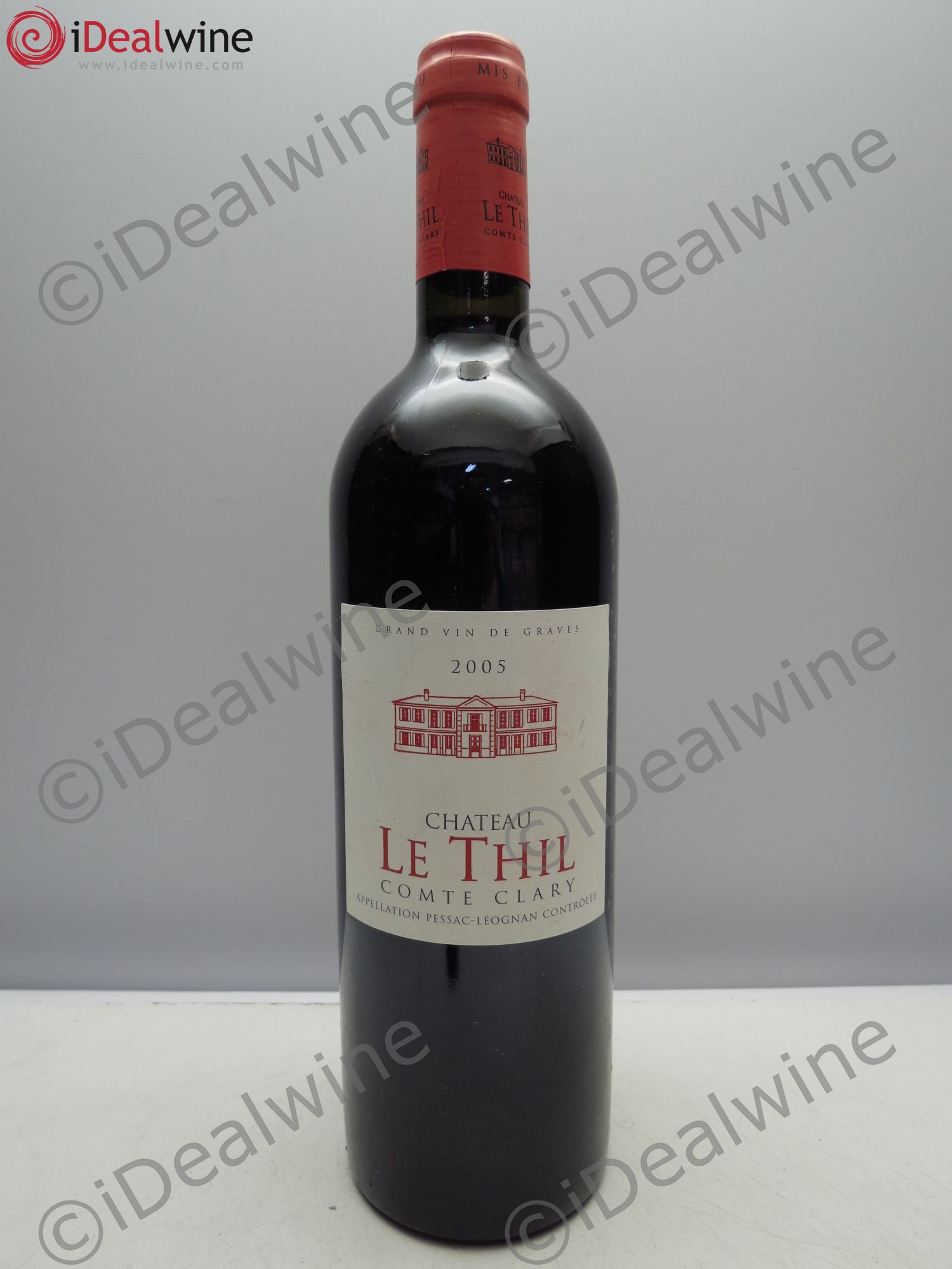 Château le Thil Comte Clary 2005 - Lot de 1 bouteille - 0