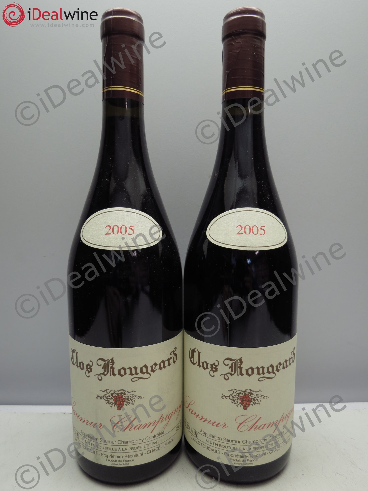 Saumur-Champigny Clos Rougeard 2005 - Lot de 2 bouteilles - 0