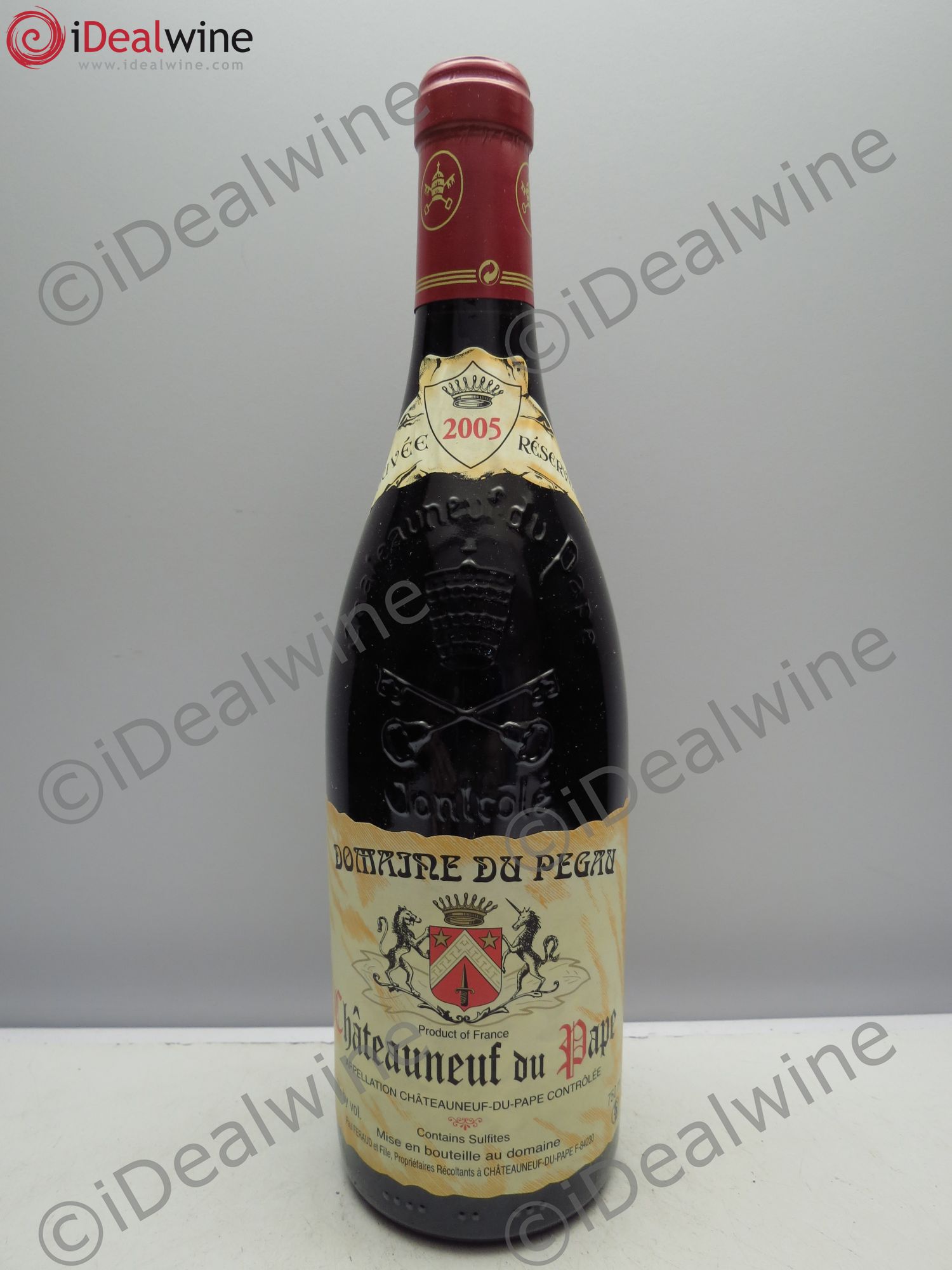 Châteauneuf-du-Pape Domaine du Pégau Cuvée Réservée Paul et Laurence Féraud 2005 - Lot de 1 bouteille - 0