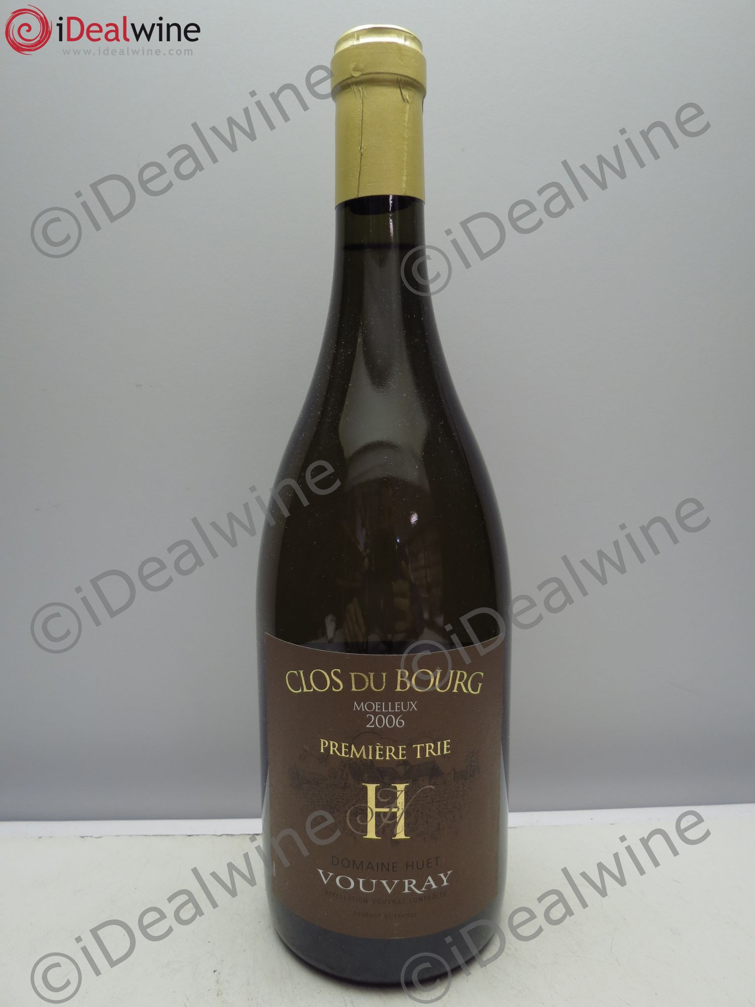 Vouvray Clos du Bourg Moelleux 1ère trie Domaine Huet 2006 - Lotto di 1 bottiglia - 0
