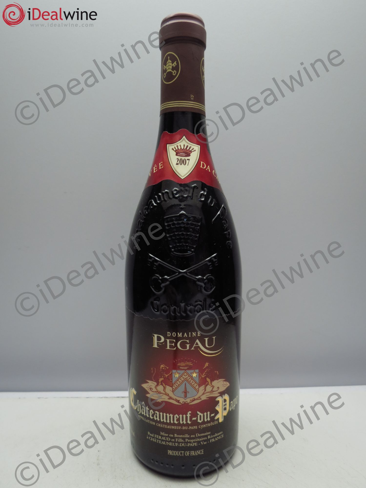 Châteauneuf-du-Pape Domaine du Pégau Cuvée Da Capo Paul et Laurence Féraud 2007 - Lot de 1 bouteille - 0