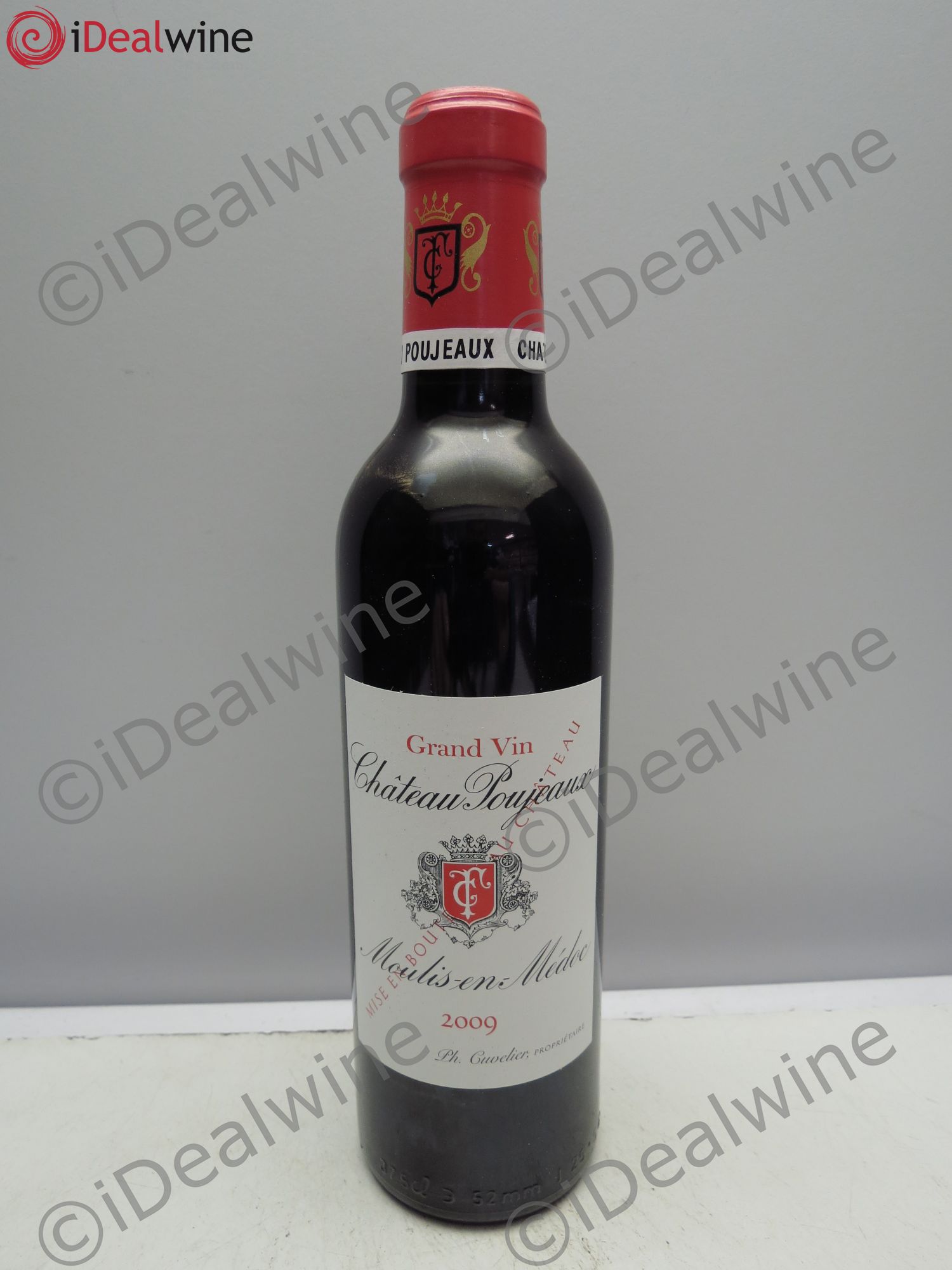 Château Poujeaux 2009 - Lot de 12 demi bouteilles - 0