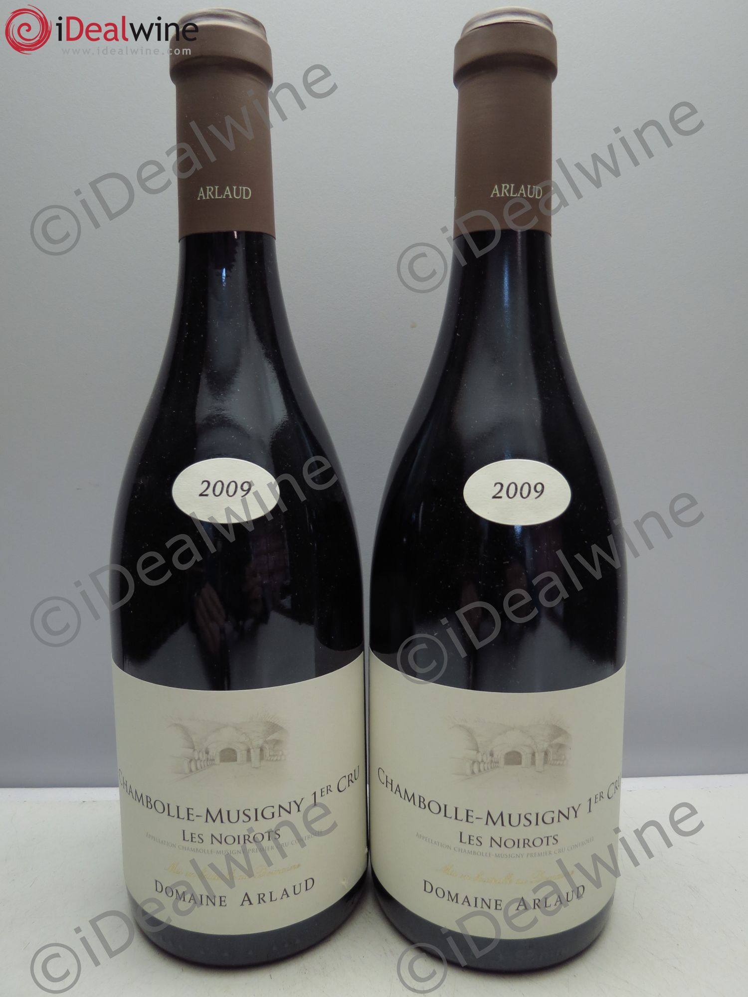 Chambolle-Musigny 1er Cru Domaine Arlaud 2009 - Lot de 2 bouteilles - 0