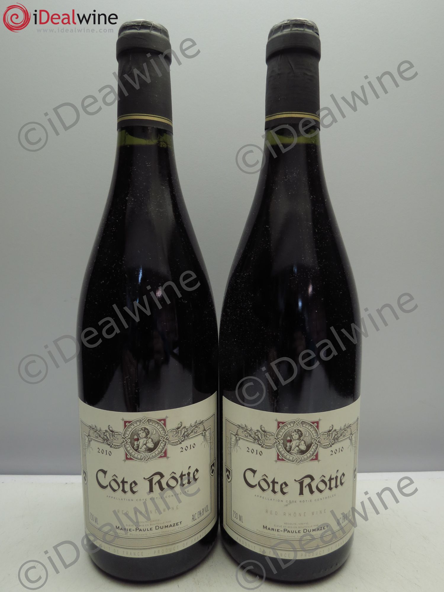 Côte-Rôtie Domaine Dumazet 2010 - Posten von 2 Flaschen - 0