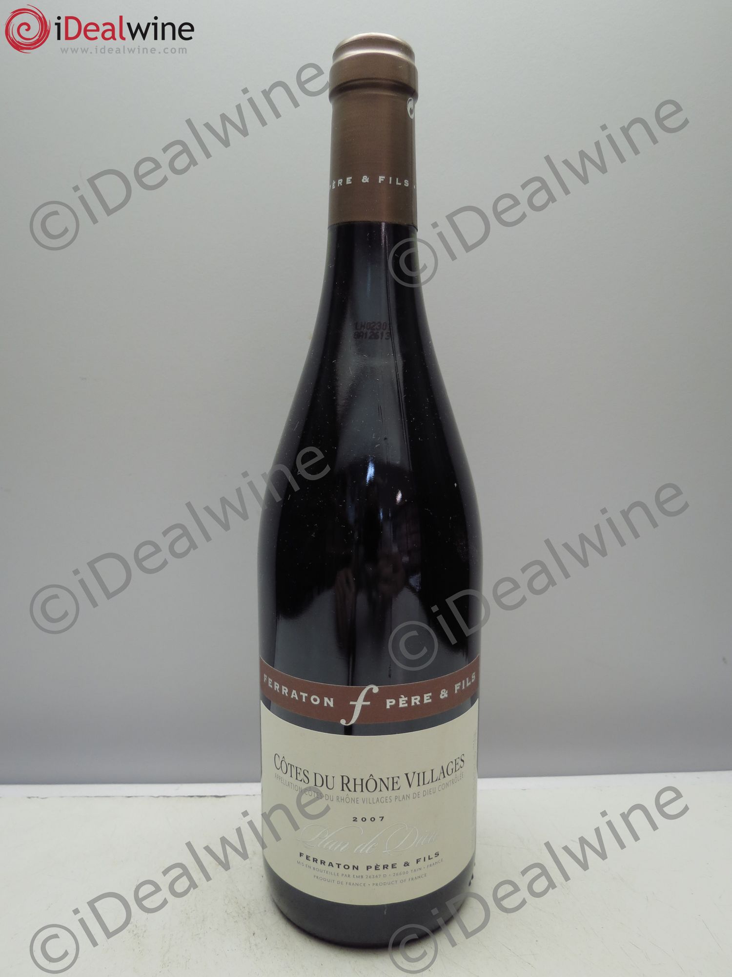 Côtes-du-Rhône Plan de Dieu Ferraton Père et Fils (sans prix de réserve / no reserve) 2007 - Posten von 1 Flasche - 0