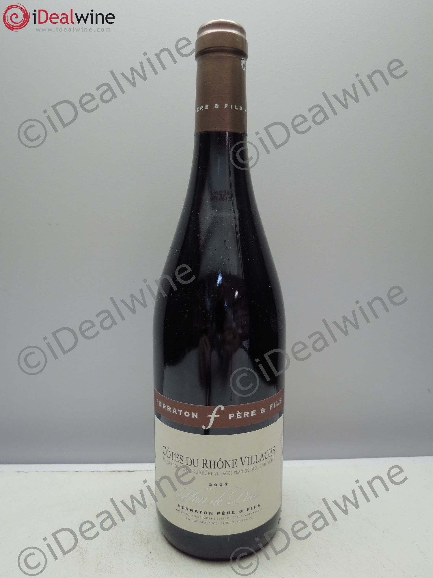 Côtes-du-Rhône Plan de Dieu Ferraton Père et Fils (sans prix de réserve / no reserve) 2007 - Posten von 1 Flasche - 0