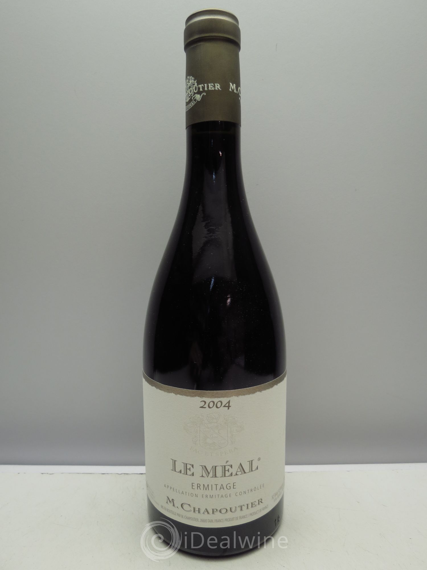 Hermitage Ermitage Le Méal Chapoutier 2004 - Lot de 1 bouteille - 0