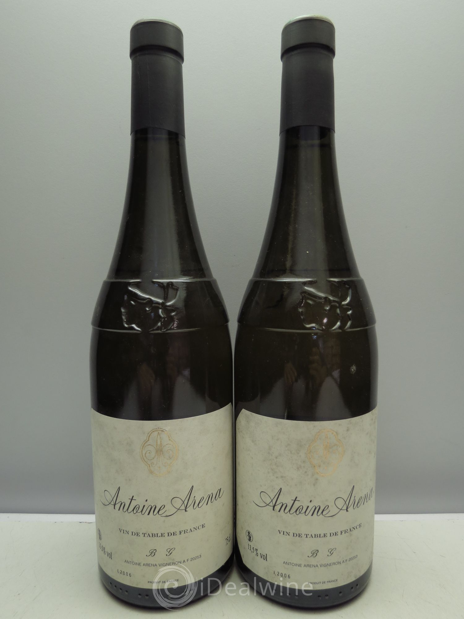 Vin de Corse Domaine Antoine Arena Bianco Gentile 2006 - Posten von 2 Flaschen - 0