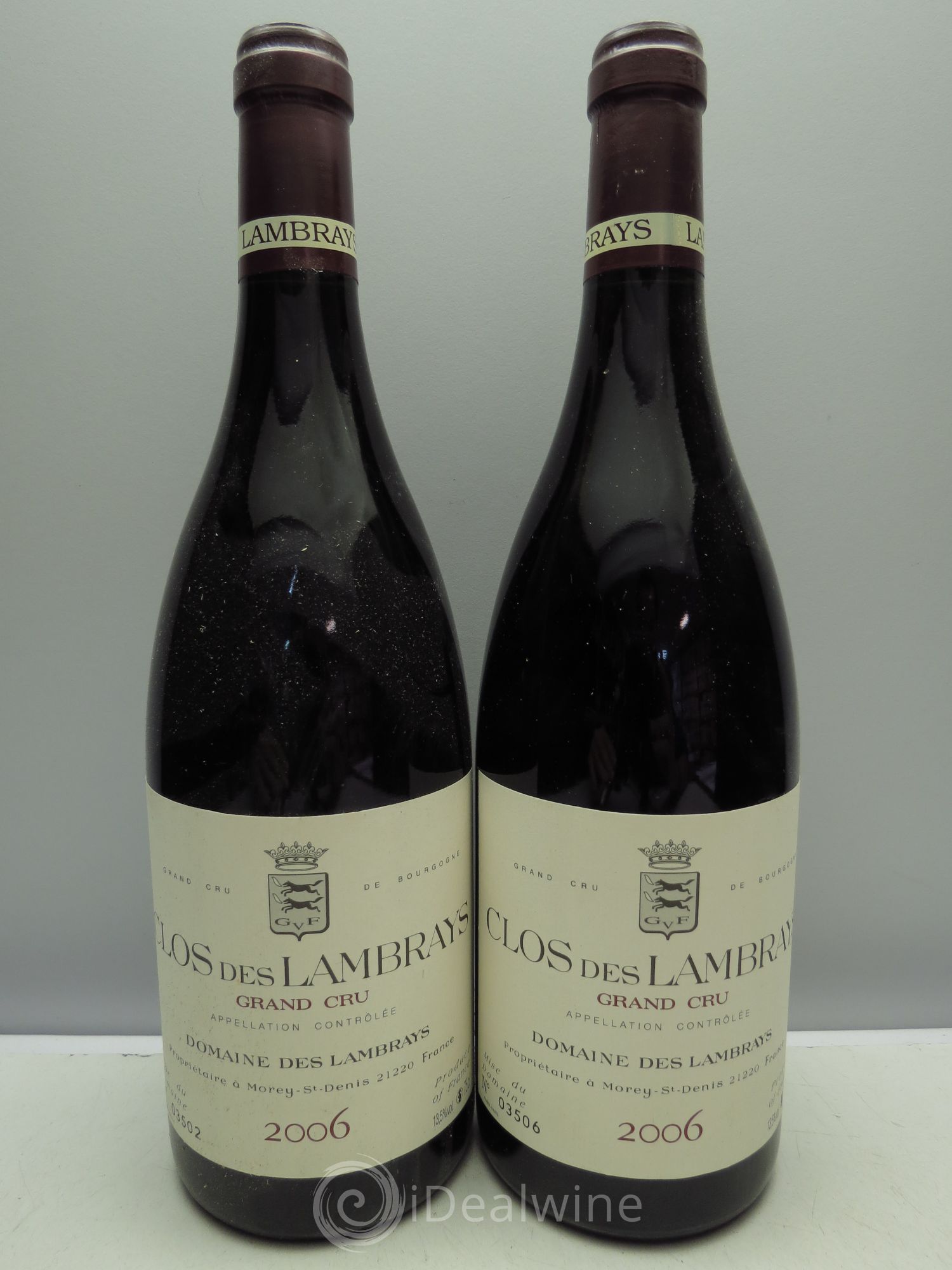 Clos des Lambrays Grand Cru Domaine des Lambrays 2006 - Lot de 2 bouteilles - 0