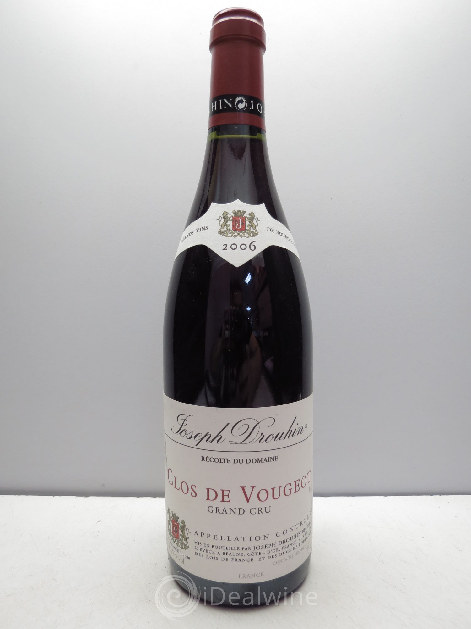 Clos de Vougeot Grand Cru Joseph Drouhin (sans prix de réserve / no reserve) 2006 - Posten von 1 Flasche - 0