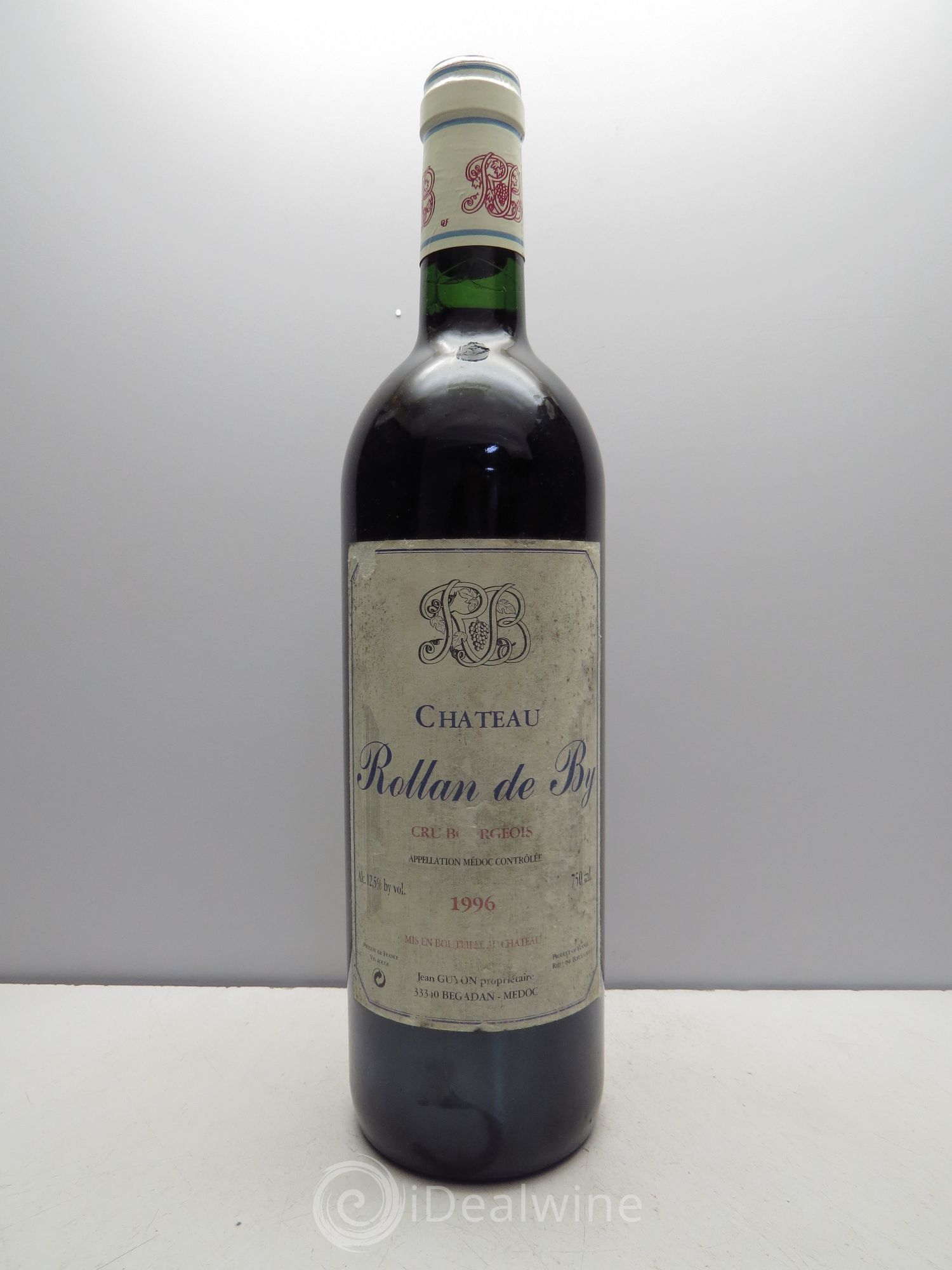 Château Rollan de By Cru Bourgeois 1996 - Lot de 1 bouteille - 0