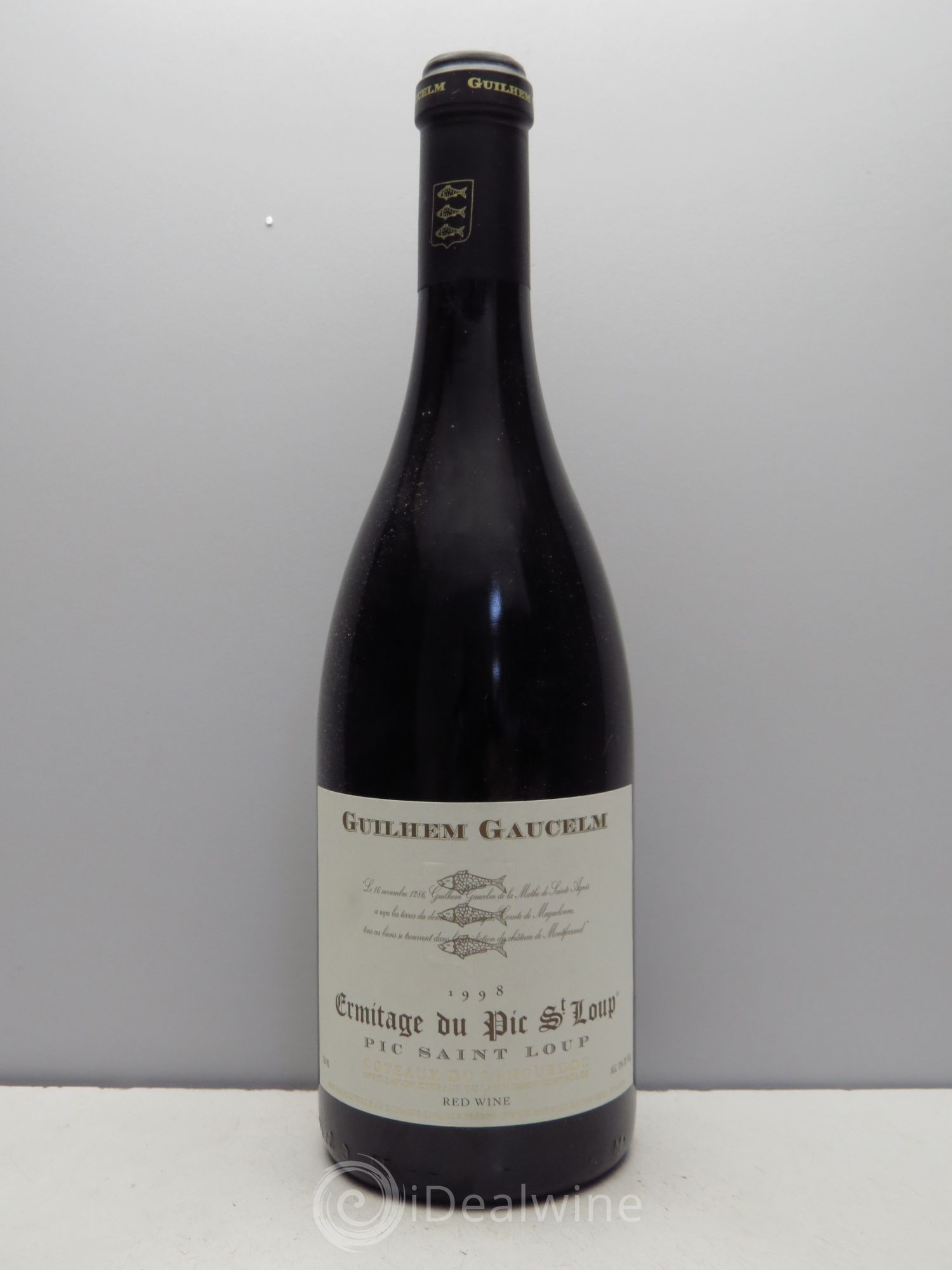 Coteaux du Languedoc Ermitage du Pic Saint Loup - Cuvée Guilhem Gaulcem 1998 - Posten von 1 Flasche - 0