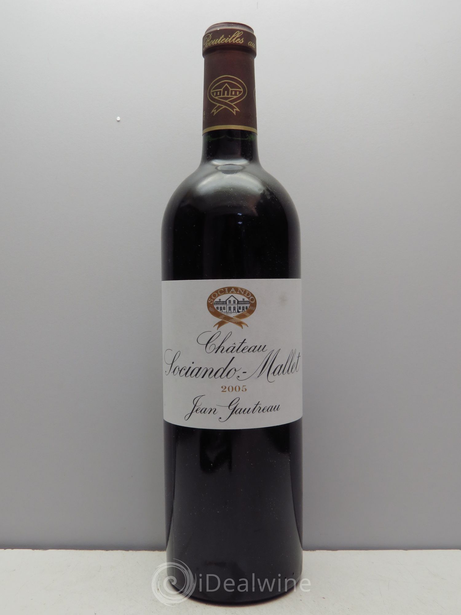 Château Sociando Mallet 2005 - Lot de 1 bouteille - 0