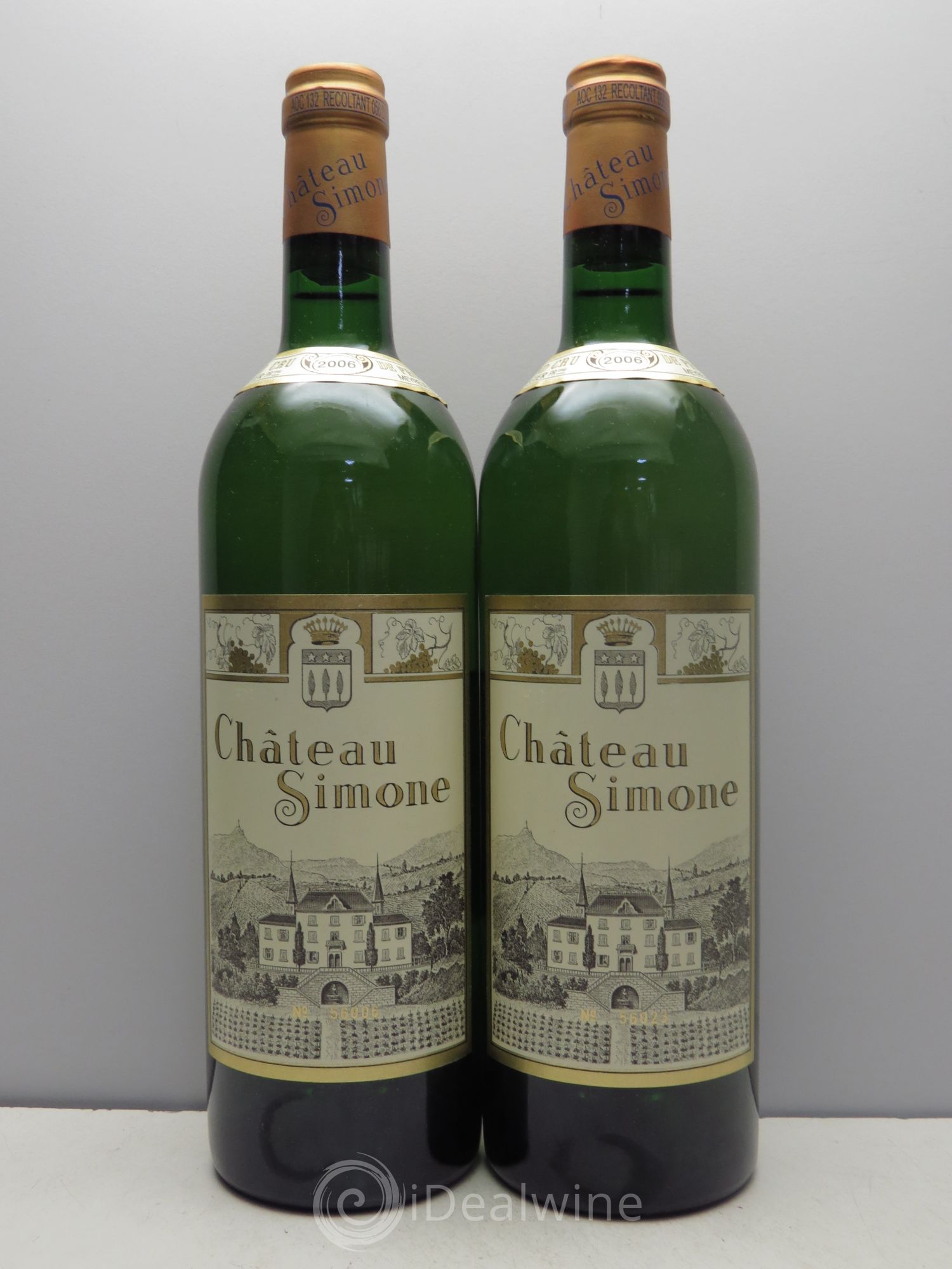 Palette Château Simone Famille Rougier 2006 - Lot de 2 bouteilles - 0