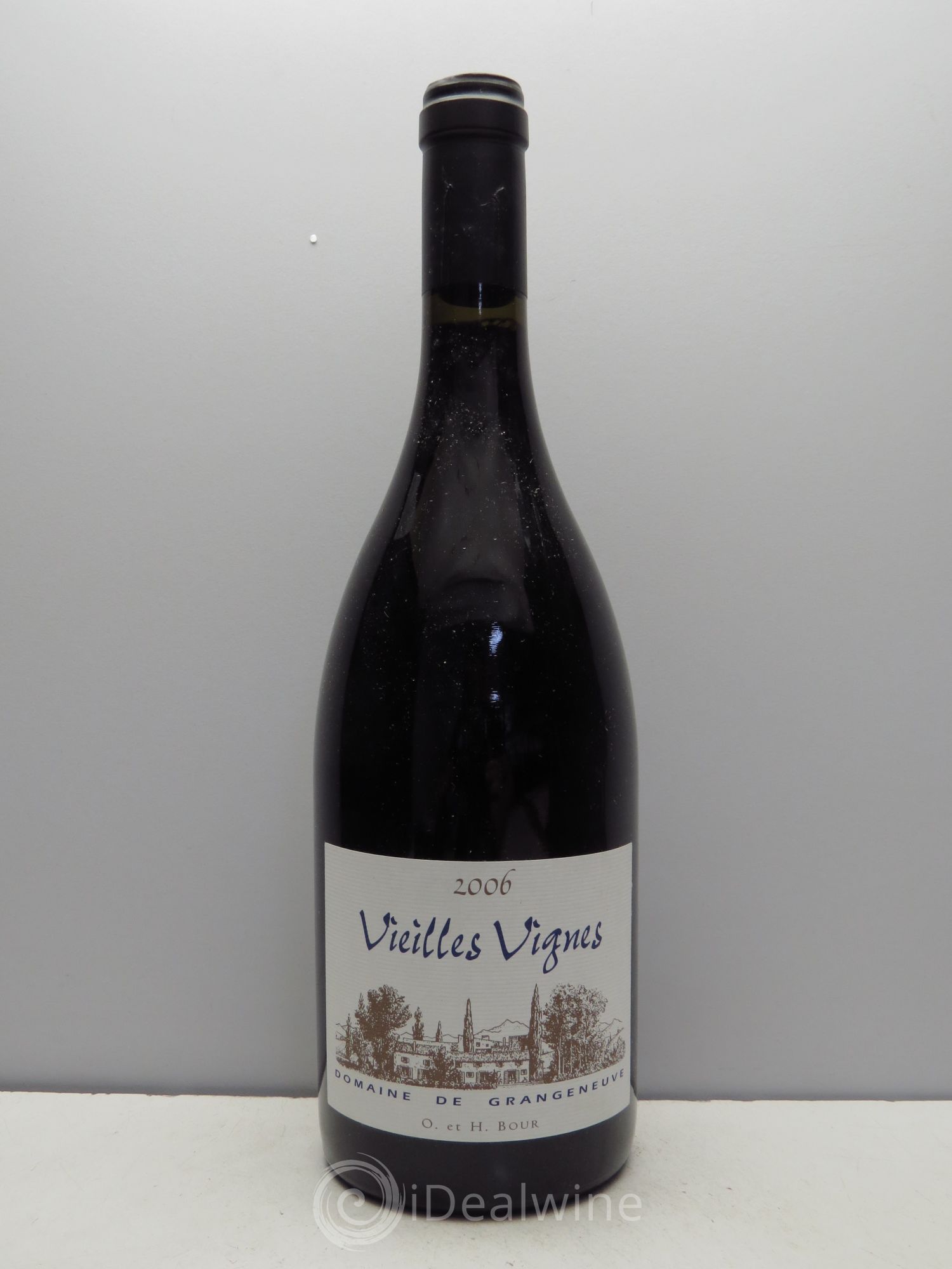 Côtes-du-Rhône Domaine de Grangeneuve Côteaux du Tricastin Cuvée Vieilles Vignes 2006 - Posten von 1 Flasche - 0