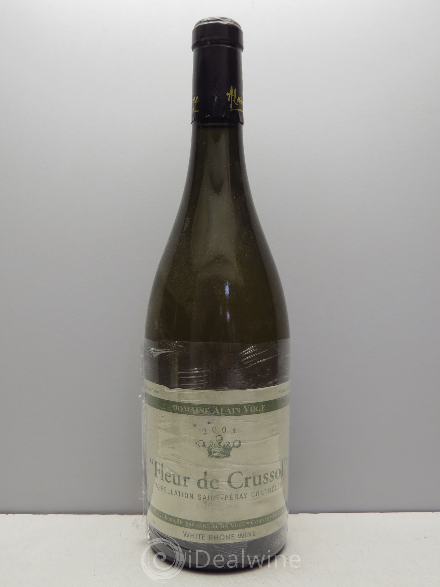 Saint-Péray Fleur de Crussol - Alain Voge 2005 - Posten von 1 Flasche - 0