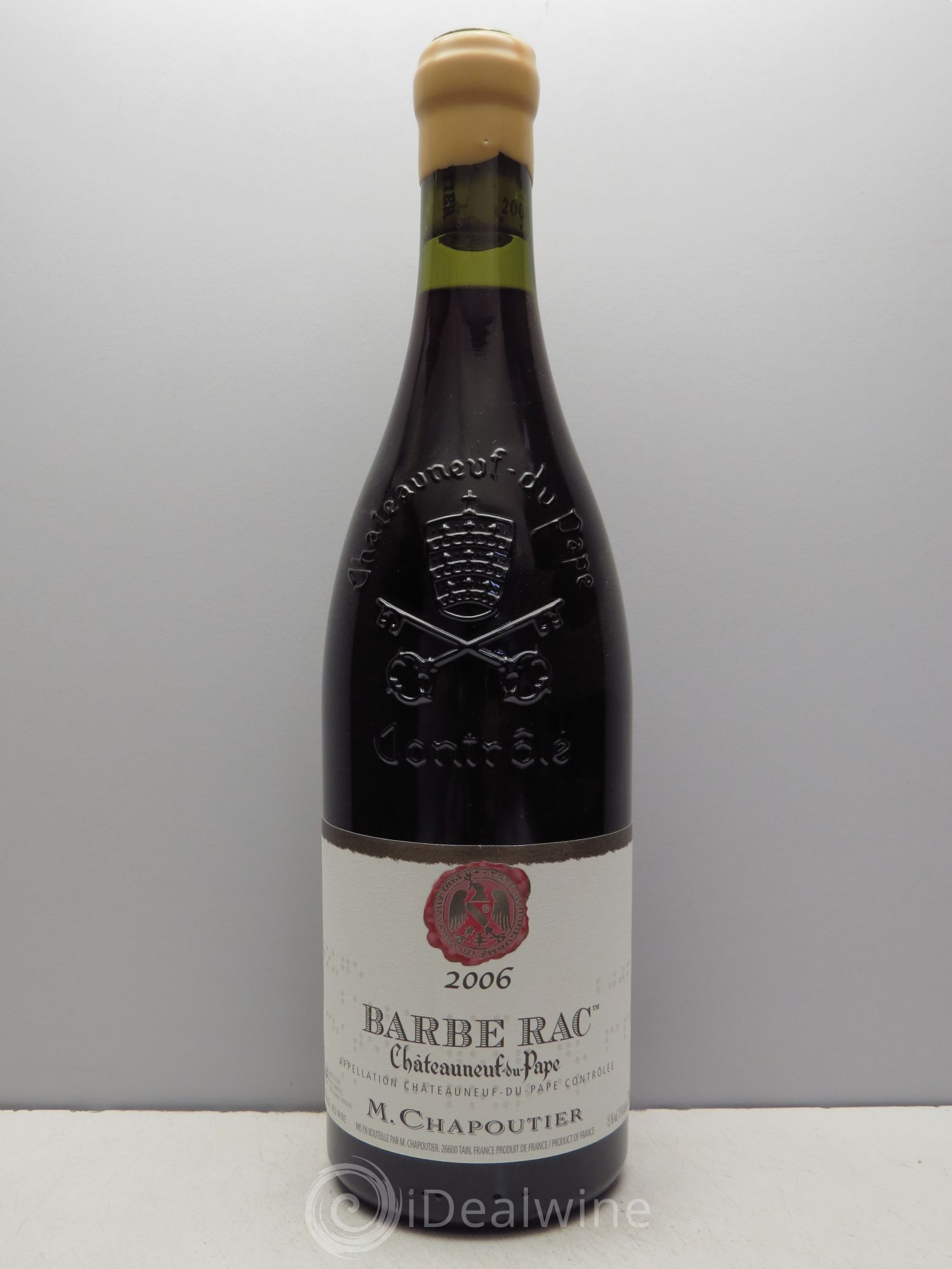 Châteauneuf-du-Pape Barbe Rac Chapoutier 2006 - Lot de 1 bouteille - 0