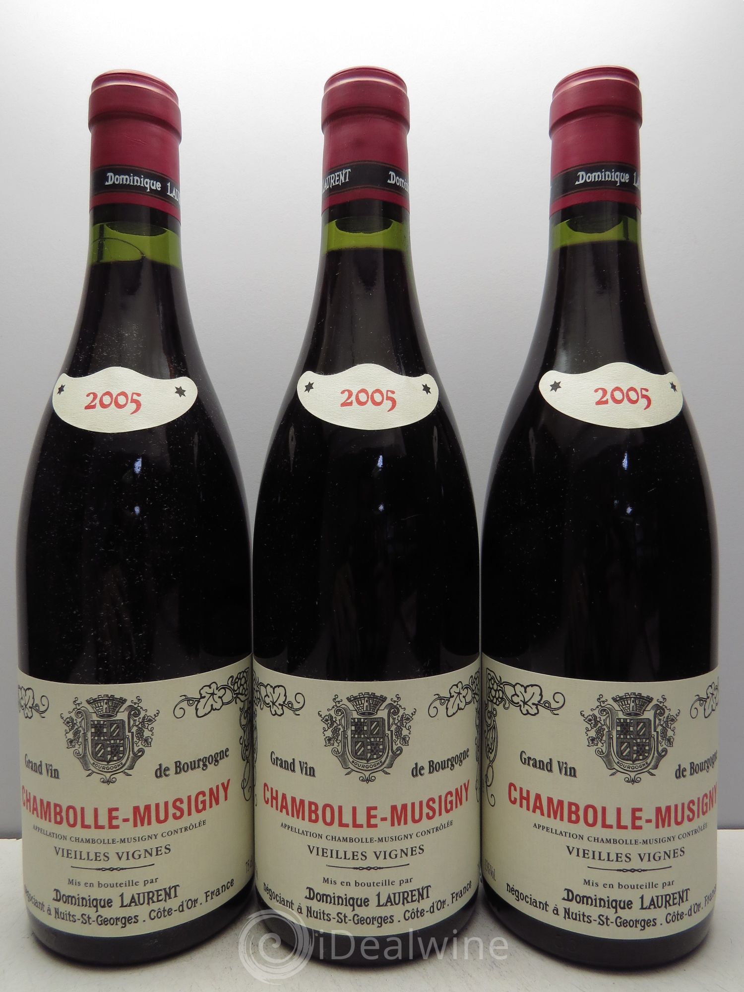 Chambolle-Musigny Dominique Laurent 2005 - Posten von 3 Flaschen - 0
