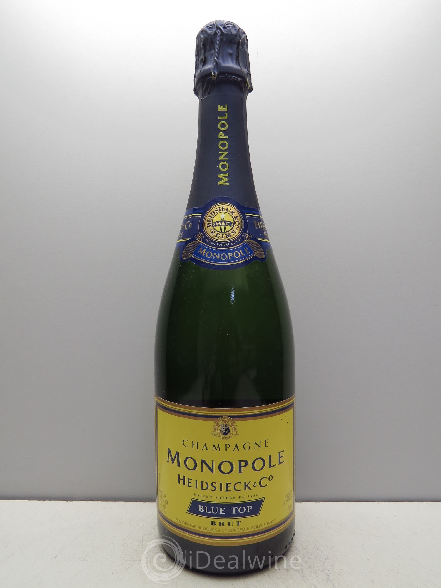 Champagne Maison Heidsieck&Co Monopole Blue Top (sans prix de réserve - no reserve) - Posten von 1 Flasche - 0