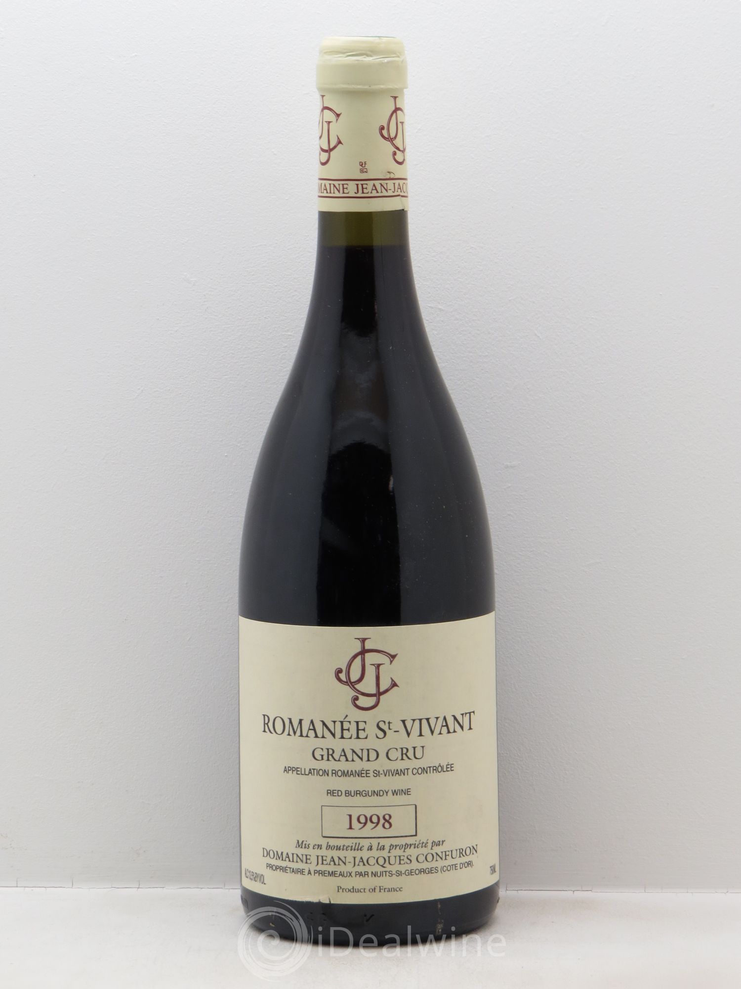 Romanée-Saint-Vivant Grand Cru Jean-Jacques Confuron 1998 - Lot de 1 bouteille - 0