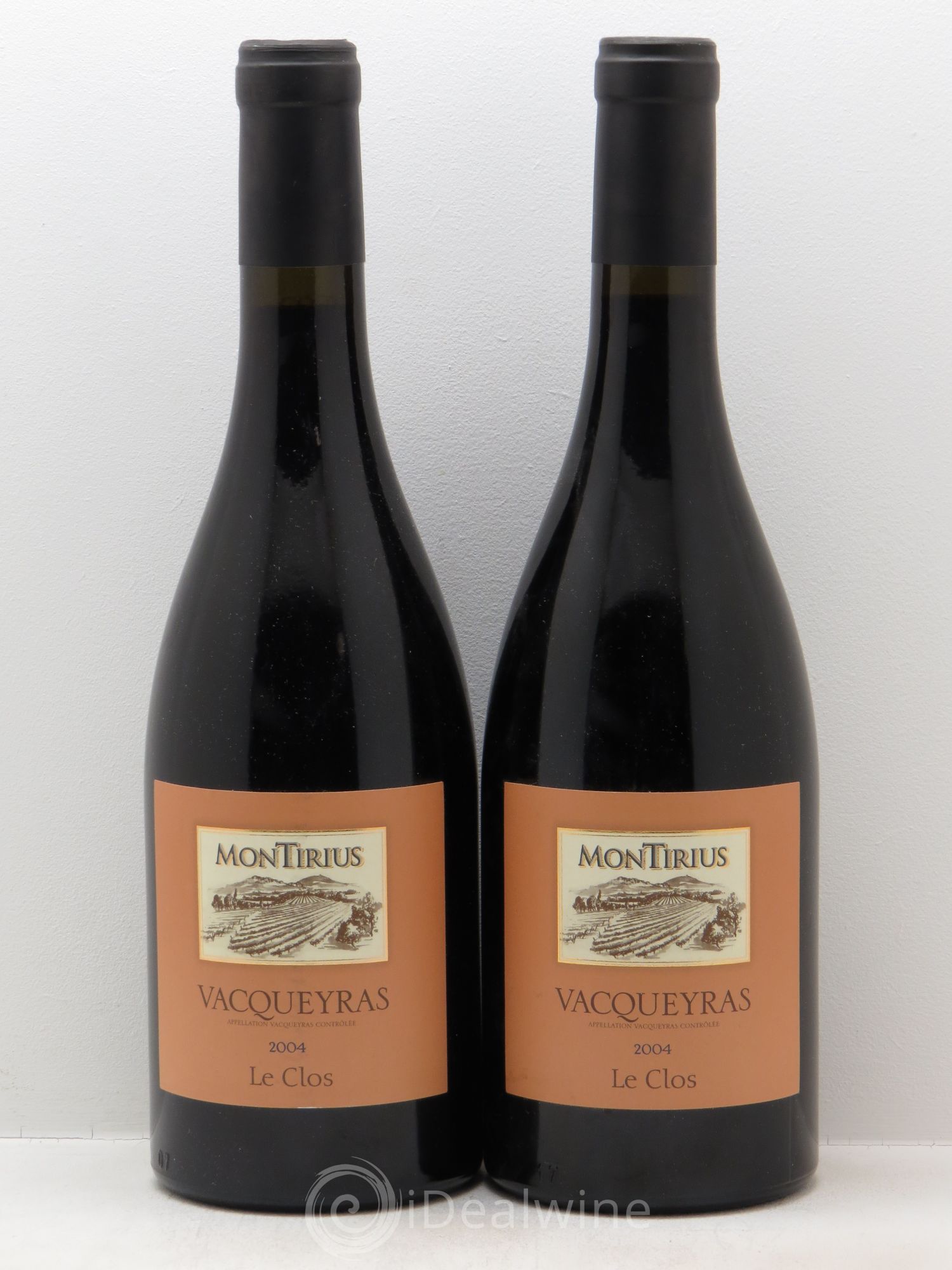 Vacqueyras Les Clos - Domaine Montirius 2004 - Posten von 2 Flaschen - 0