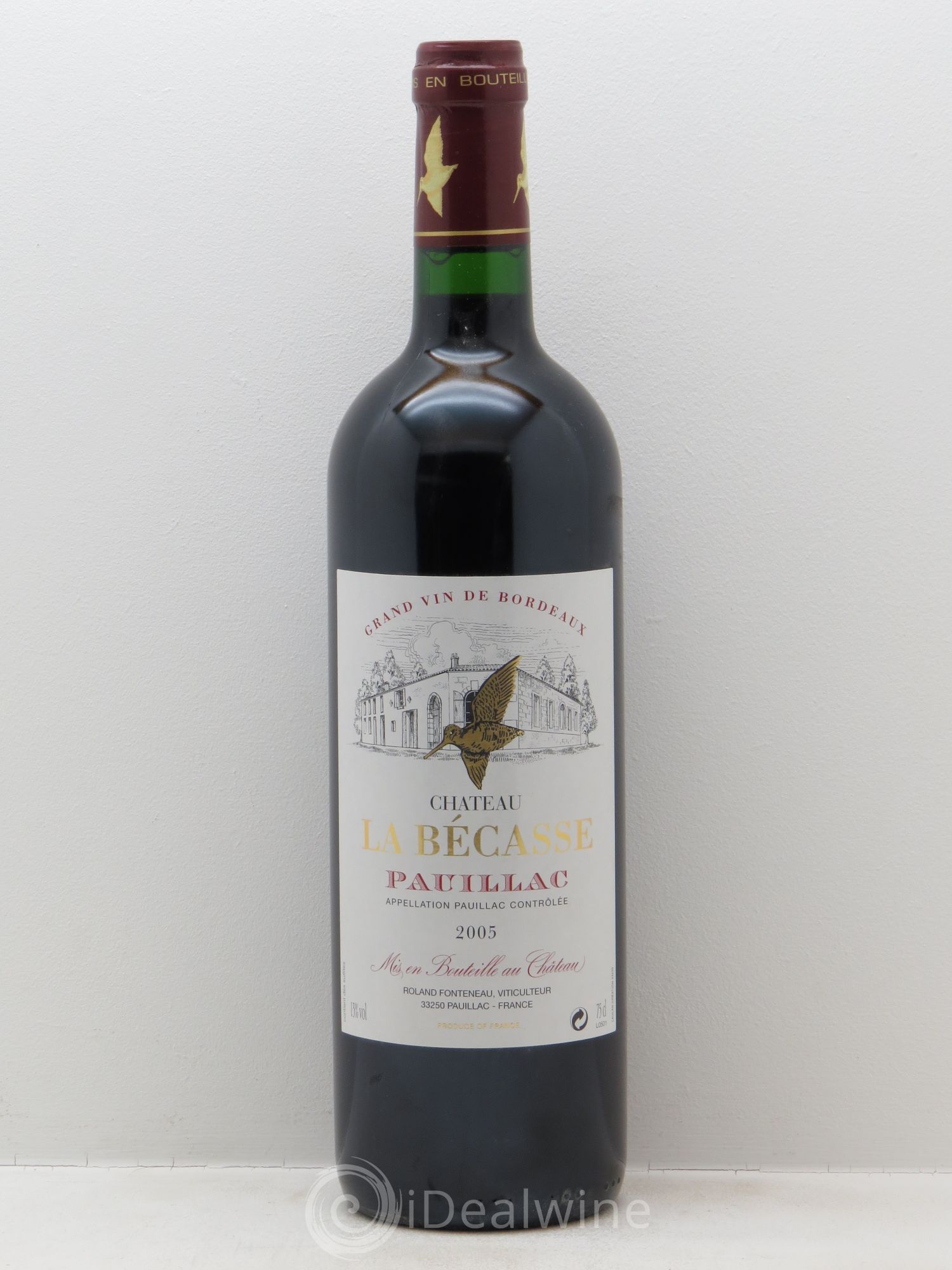 Château la Bécasse 2005 - Lot de 1 bouteille - 0