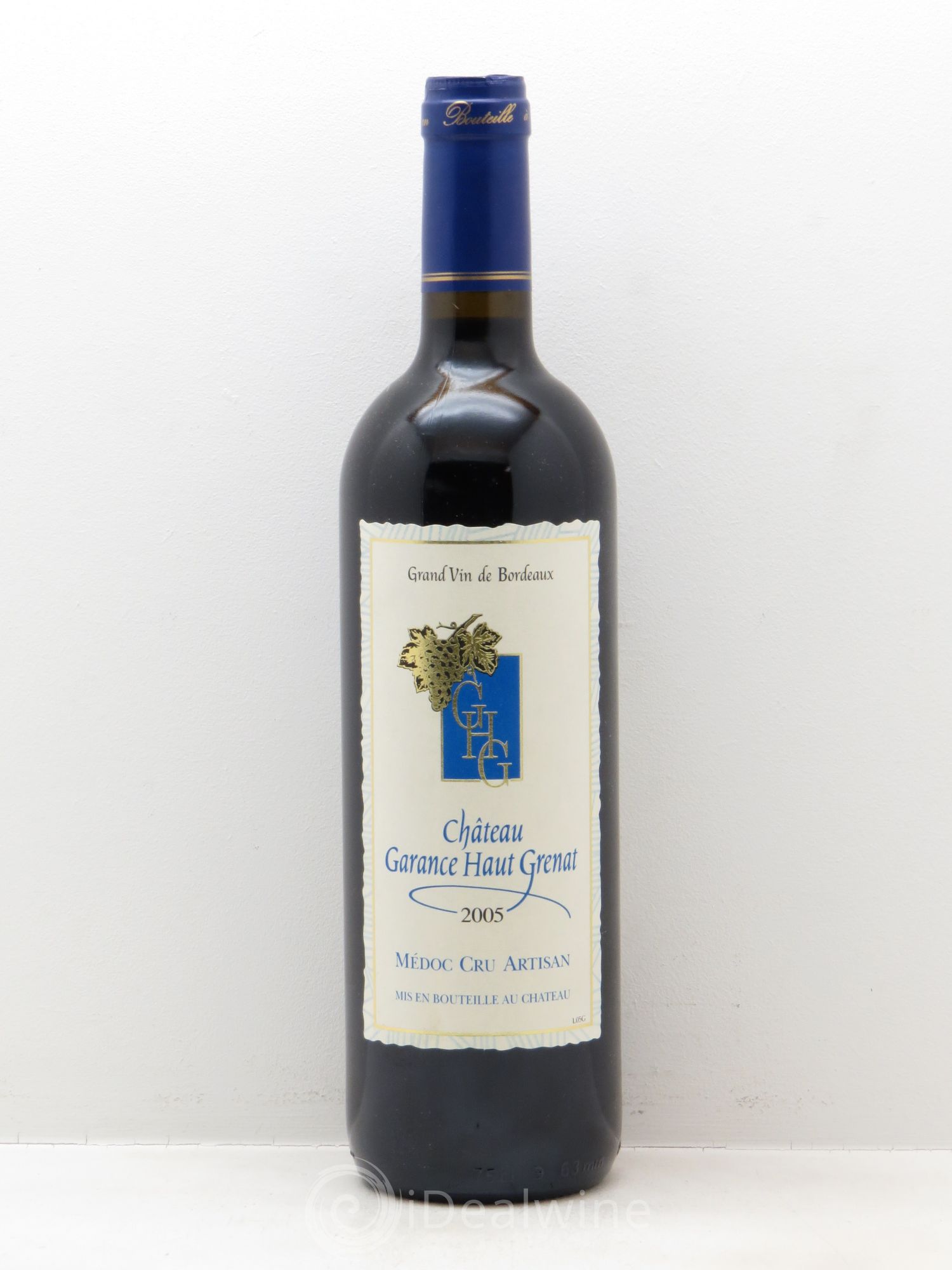 Médoc Château Garance Haut Grénat (sans prix de réserve - no reserve) 2005 - Posten von 1 Flasche - 0