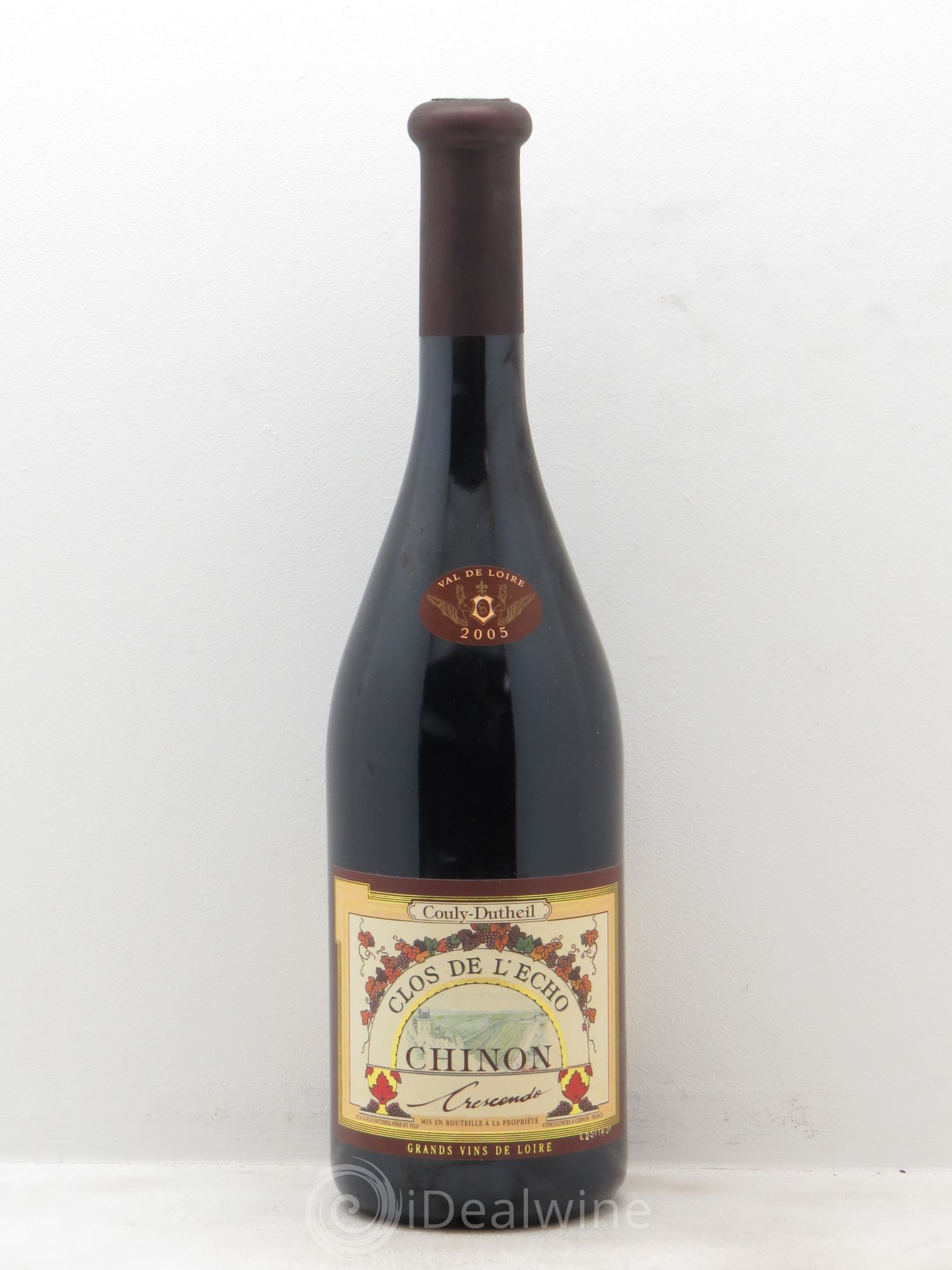 Chinon Clos de l'Echo Couly-Dutheil Crescendo 2005 - Lot de 1 bouteille - 0
