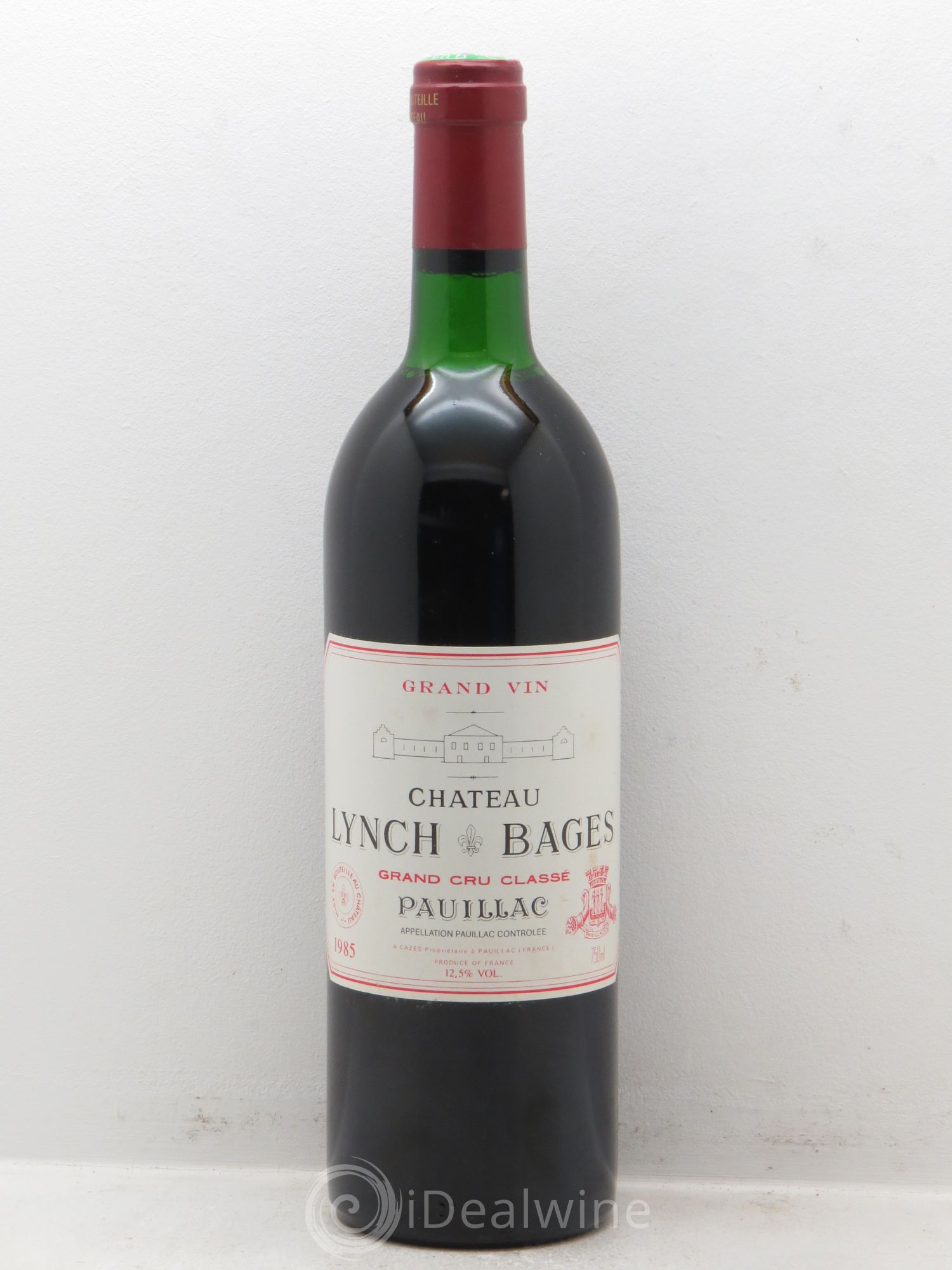 Château Lynch Bages 5ème Grand Cru Classé 1985 - Lot de 1 bouteille - 0