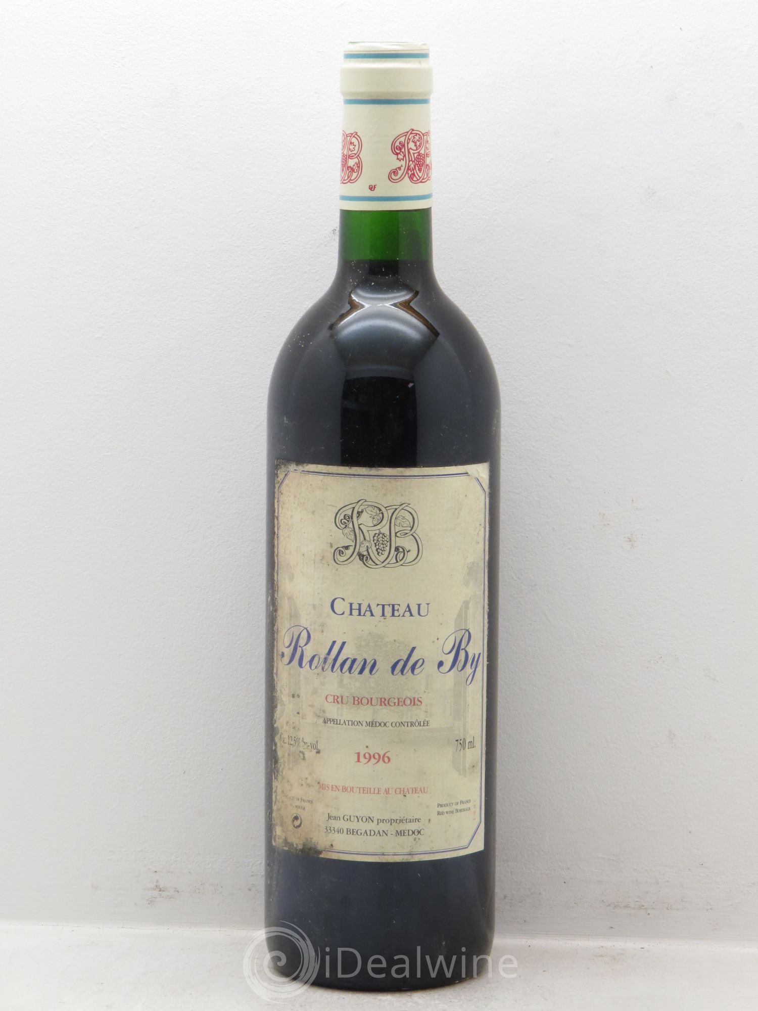Château Rollan de By Cru Bourgeois 1996 - Lot de 1 bouteille - 0