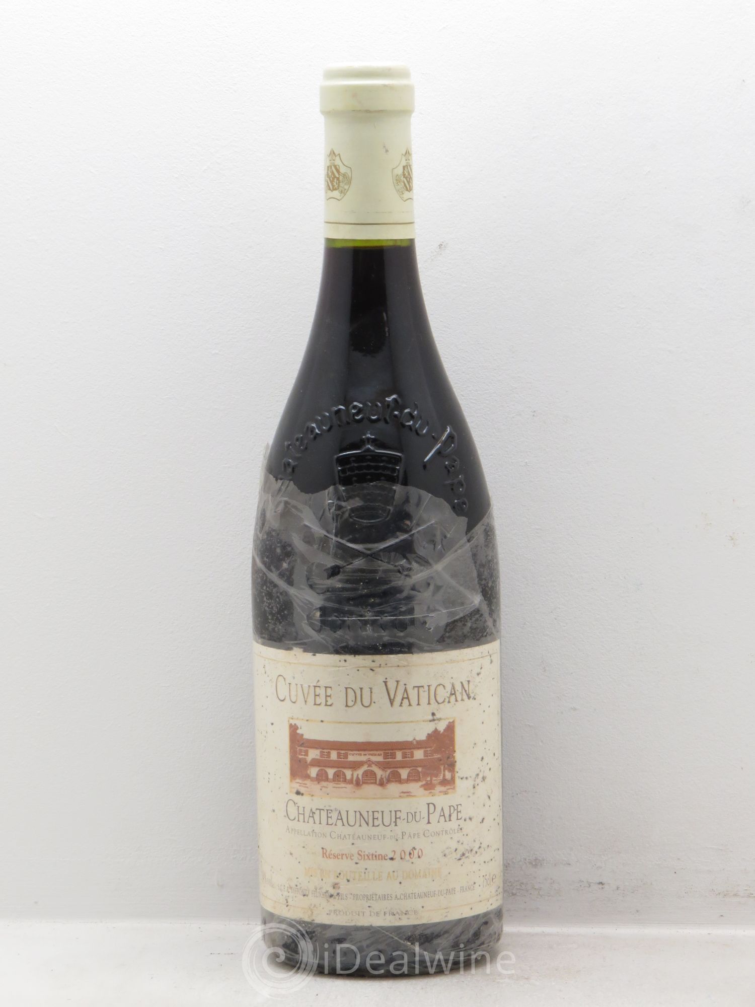 Châteauneuf-du-Pape Cuvée du Vatican Réserve Sixtine Famille Diffonty 2000 - Lot de 1 bouteille - 0