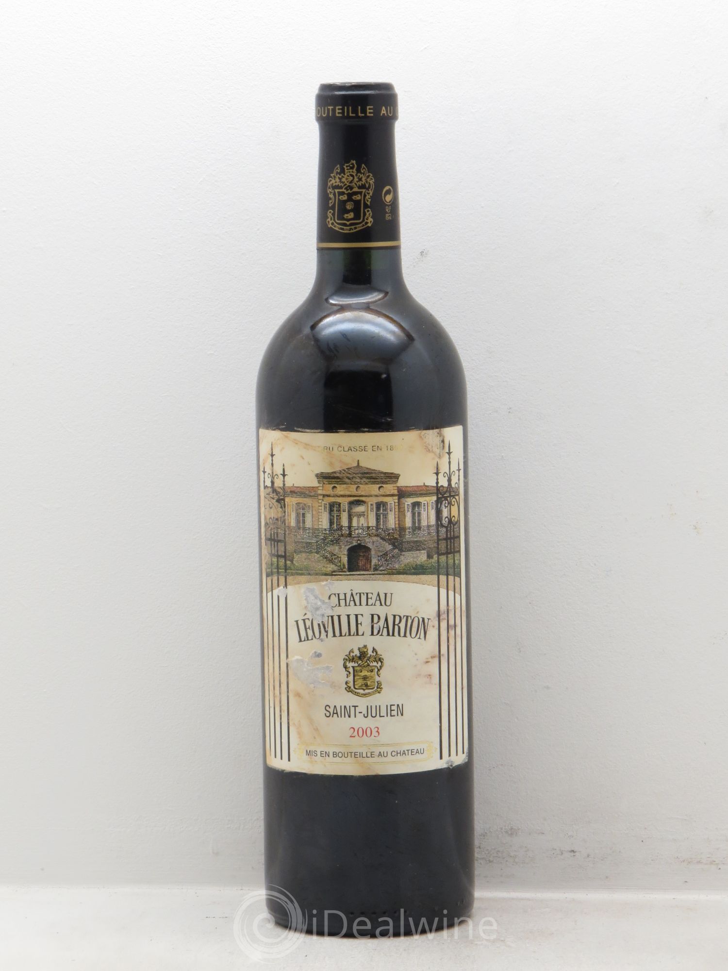 Château Léoville Barton 2ème Grand Cru Classé 2003 - Lot de 1 bouteille - 0