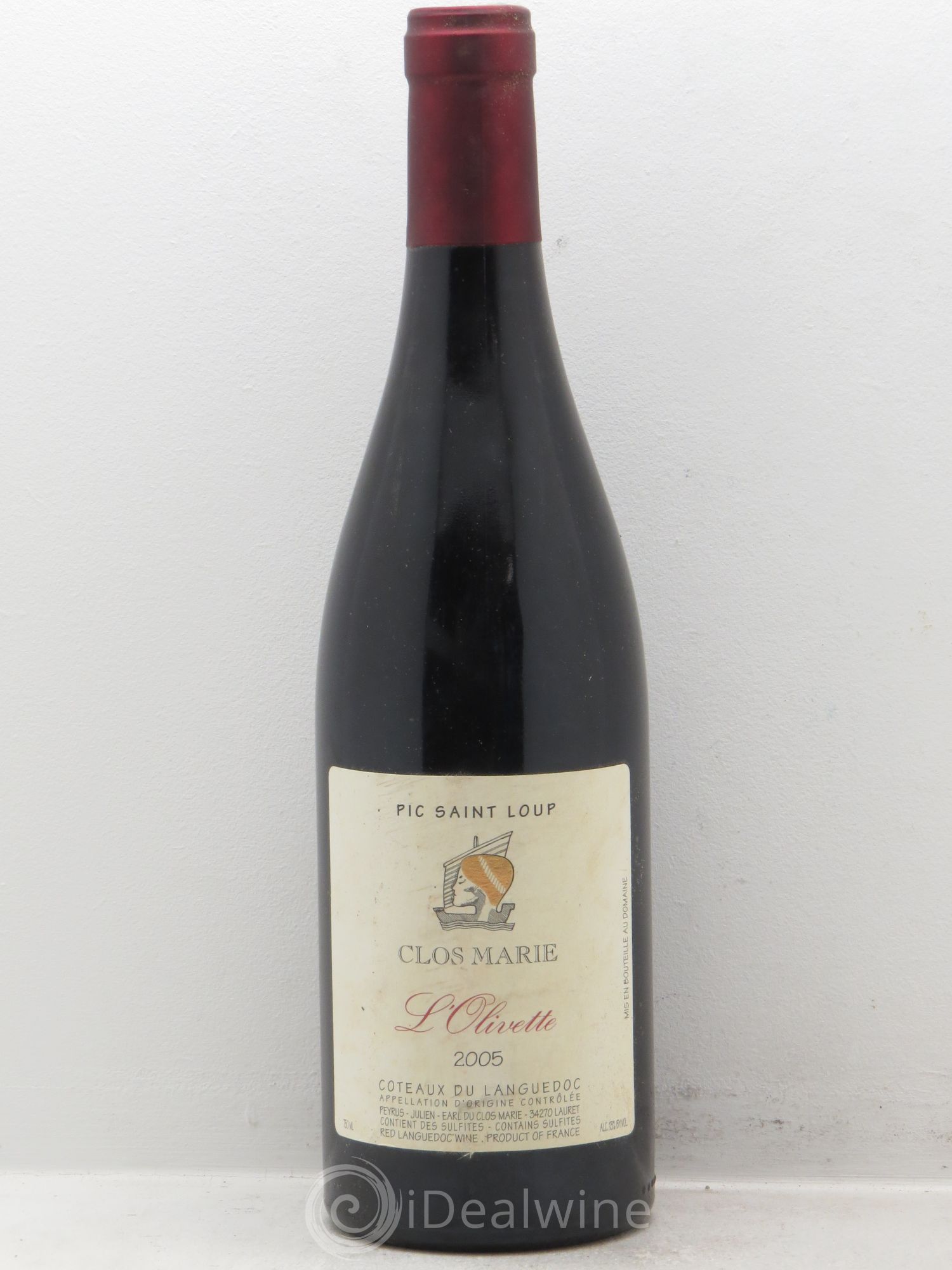 Coteaux du Languedoc Clos Marie L'Olivette Pic St Loup 2005 - Posten von 6 Flaschen - 0