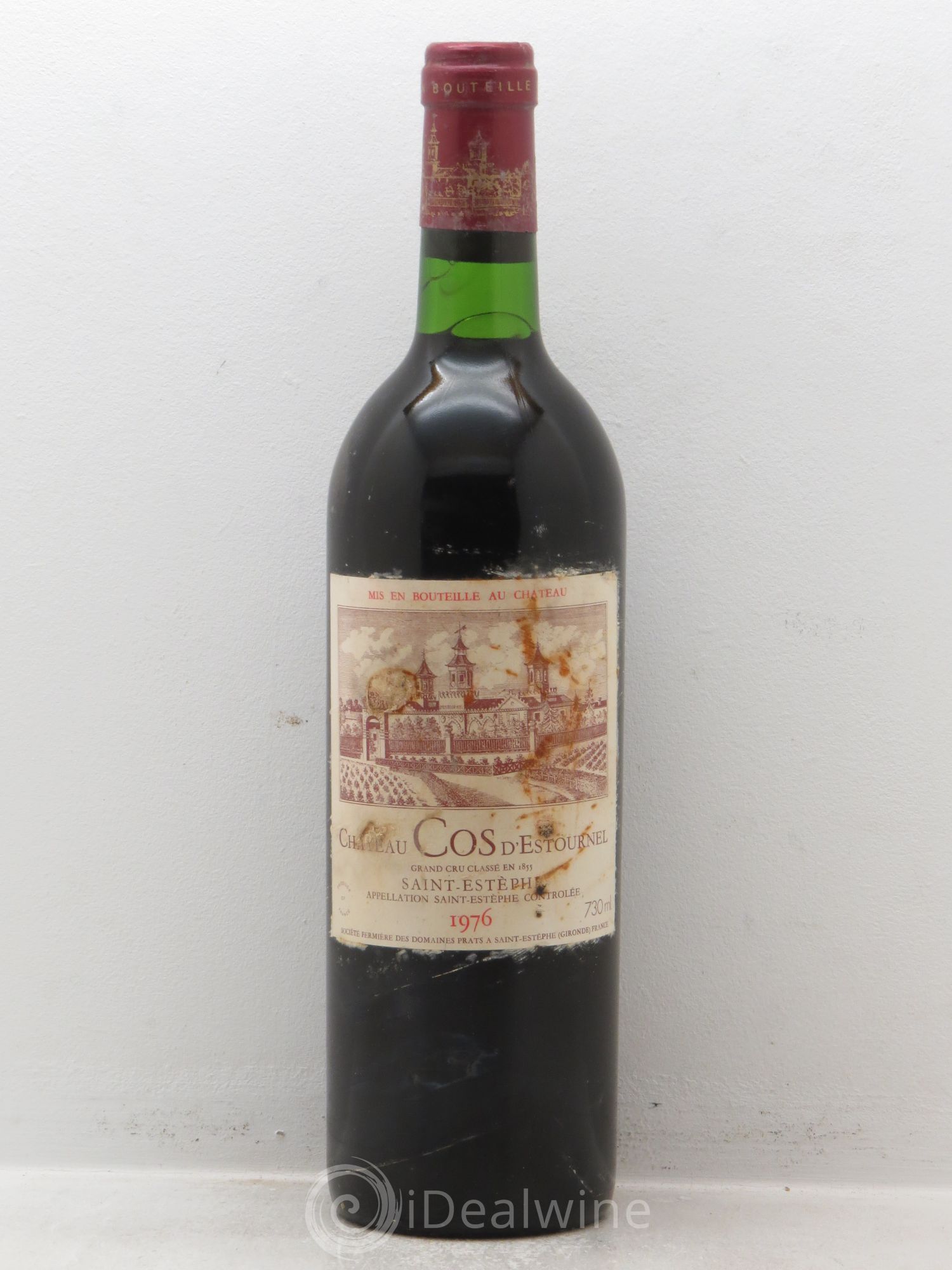 Cos d'Estournel 2ème Grand Cru Classé 1976 - Lot de 1 bouteille - 0