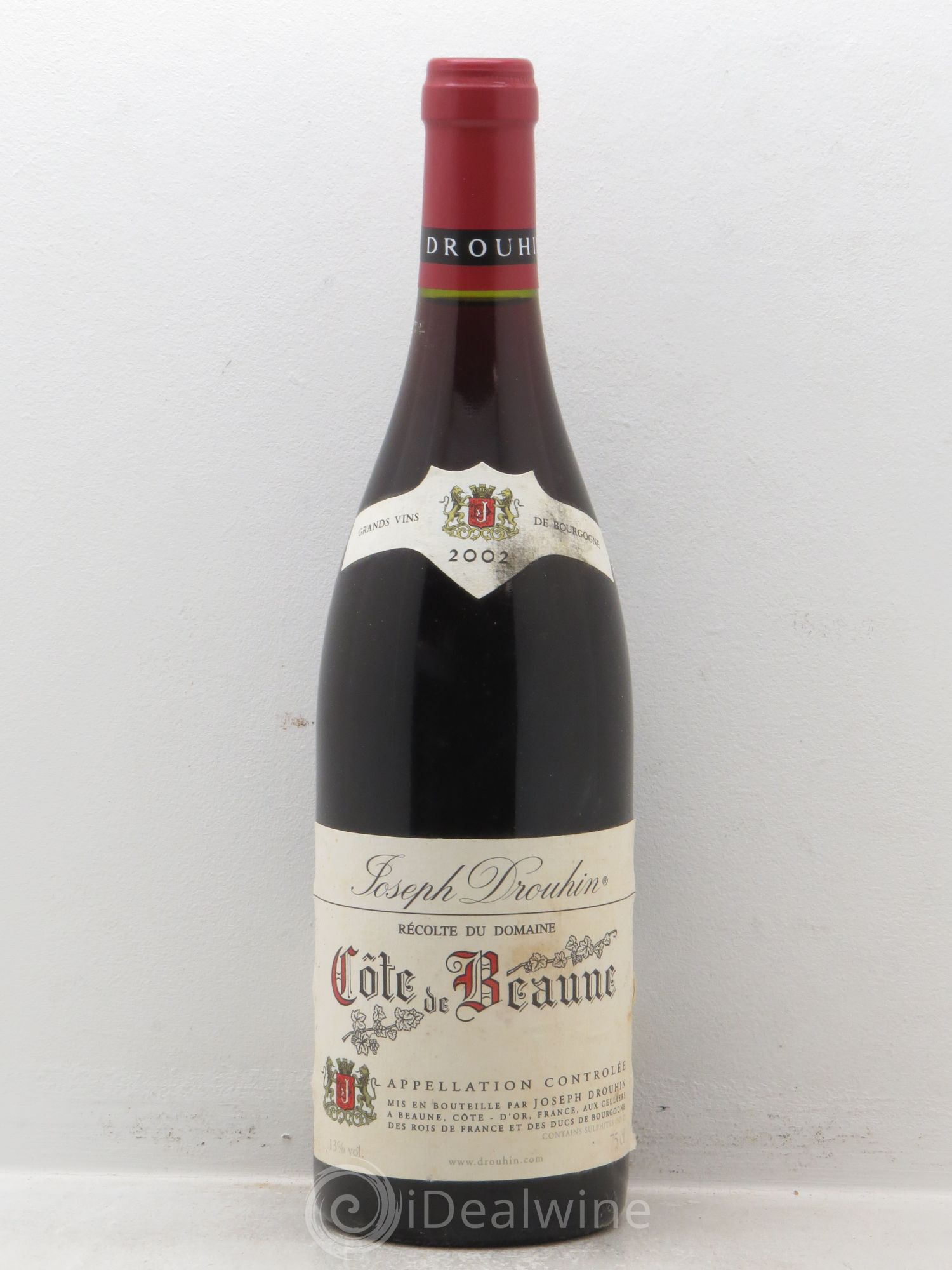 Côte de Beaune Domaine Drouhin 2002 - Lot de 1 bouteille - 0