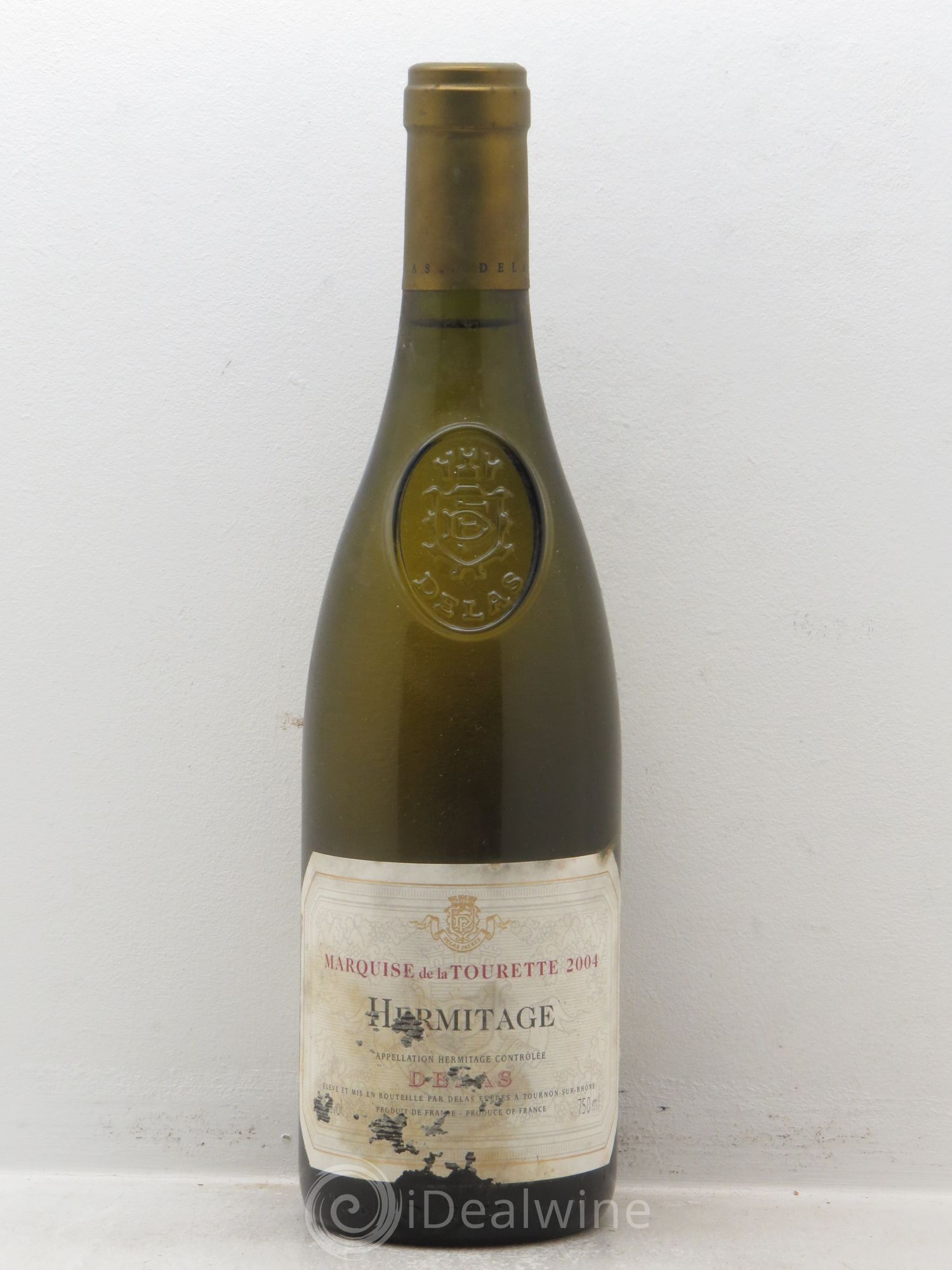 Hermitage Marquise de la Tourette Delas Frères 2004 - Lot de 1 bouteille - 0